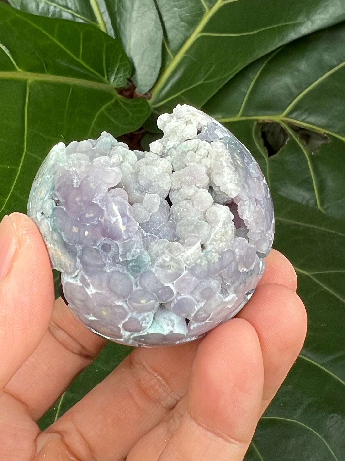 Grape Agate Sphere