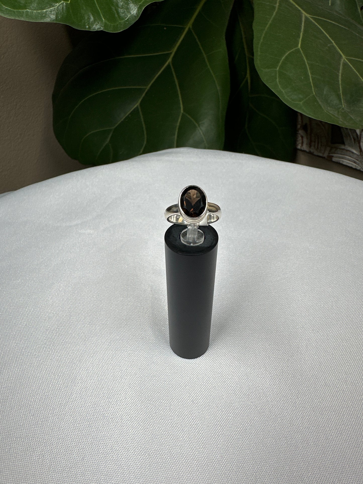 Smoky Quartz Designer Ring