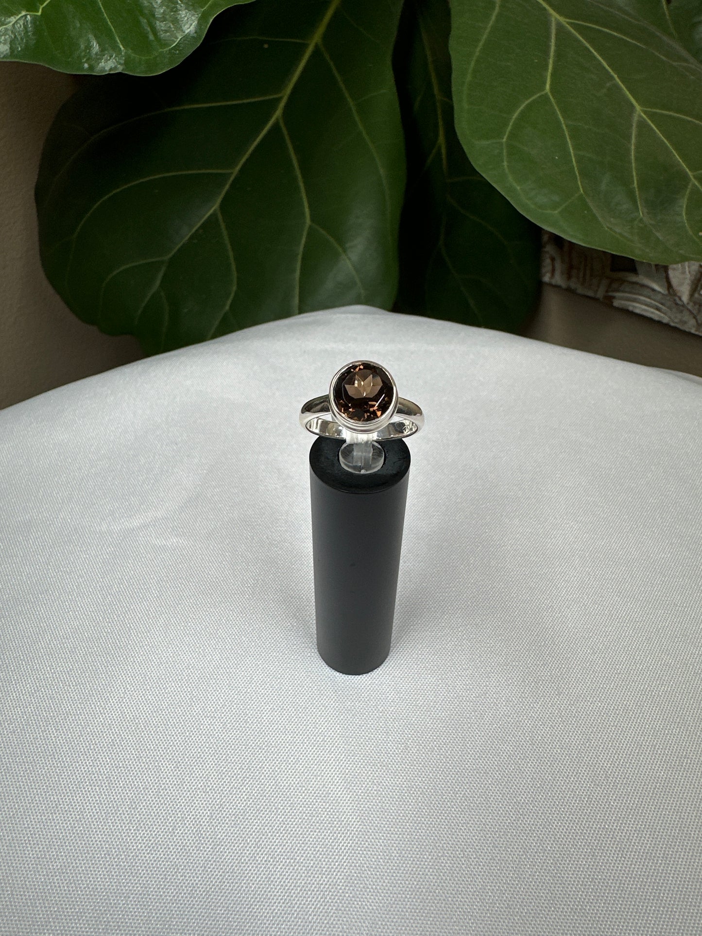 Smoky Quartz Designer Ring