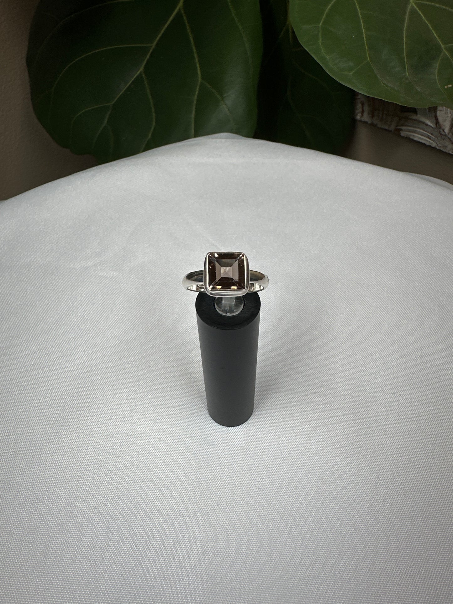 Smoky Quartz Designer Ring