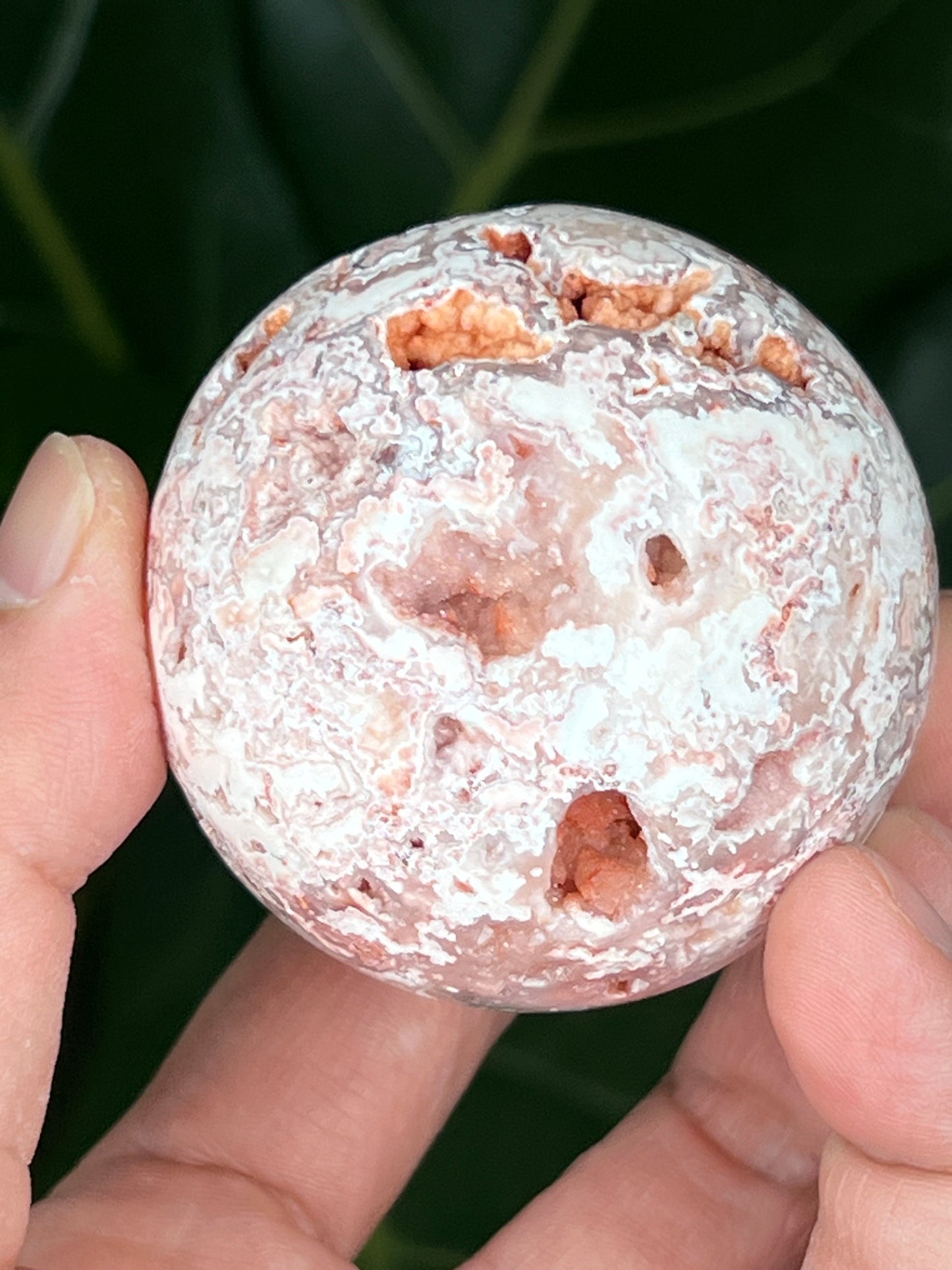 Crazy Lace Agate Sphere