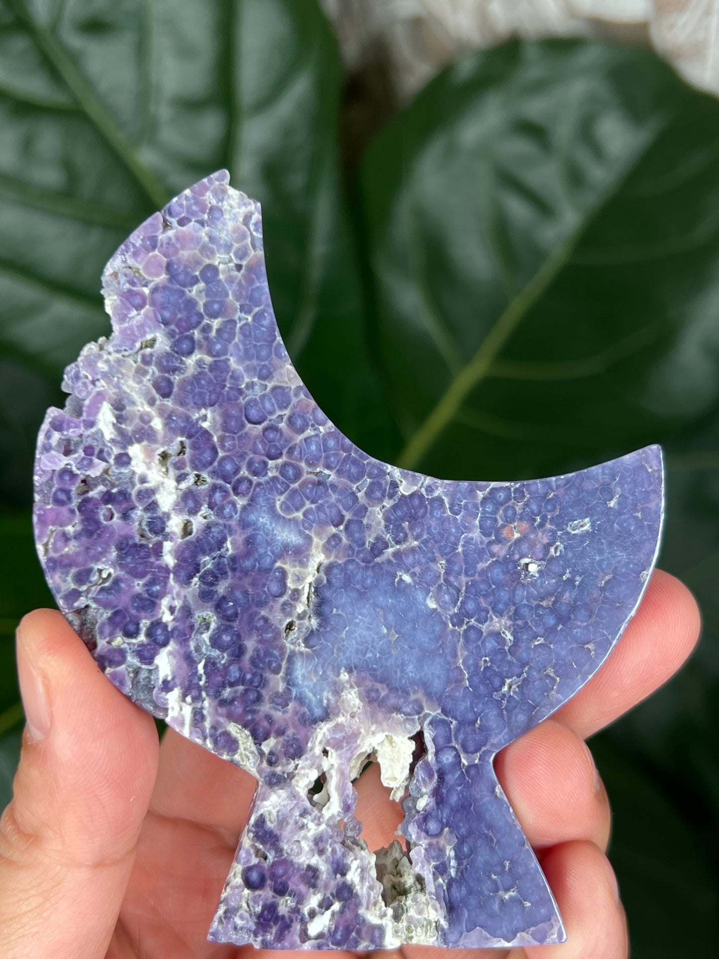 Grape Agate Moon