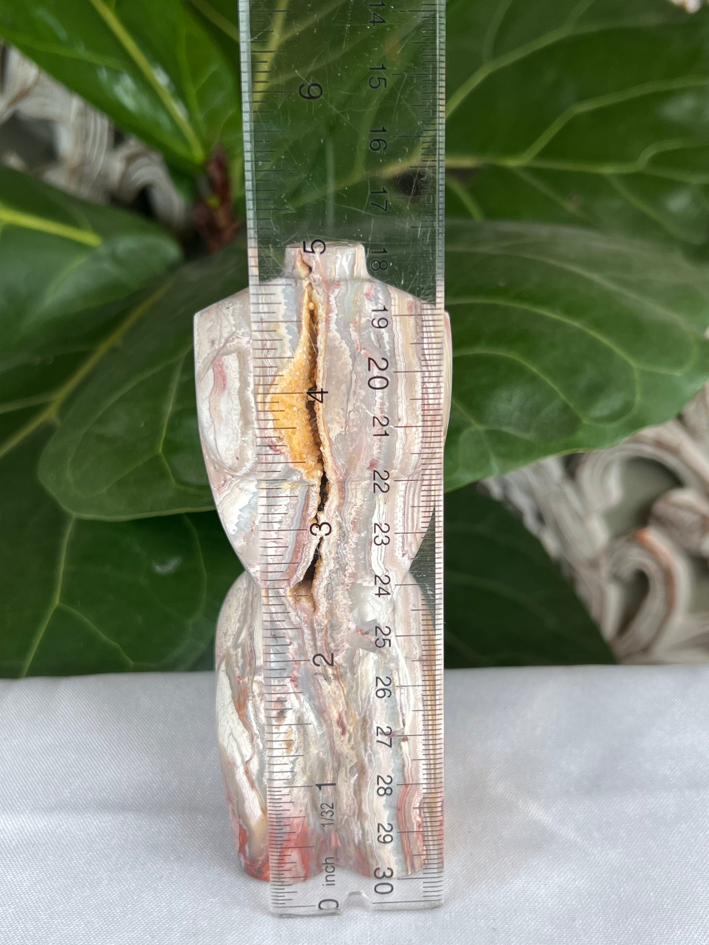 Crazy Lace Agate Goddess