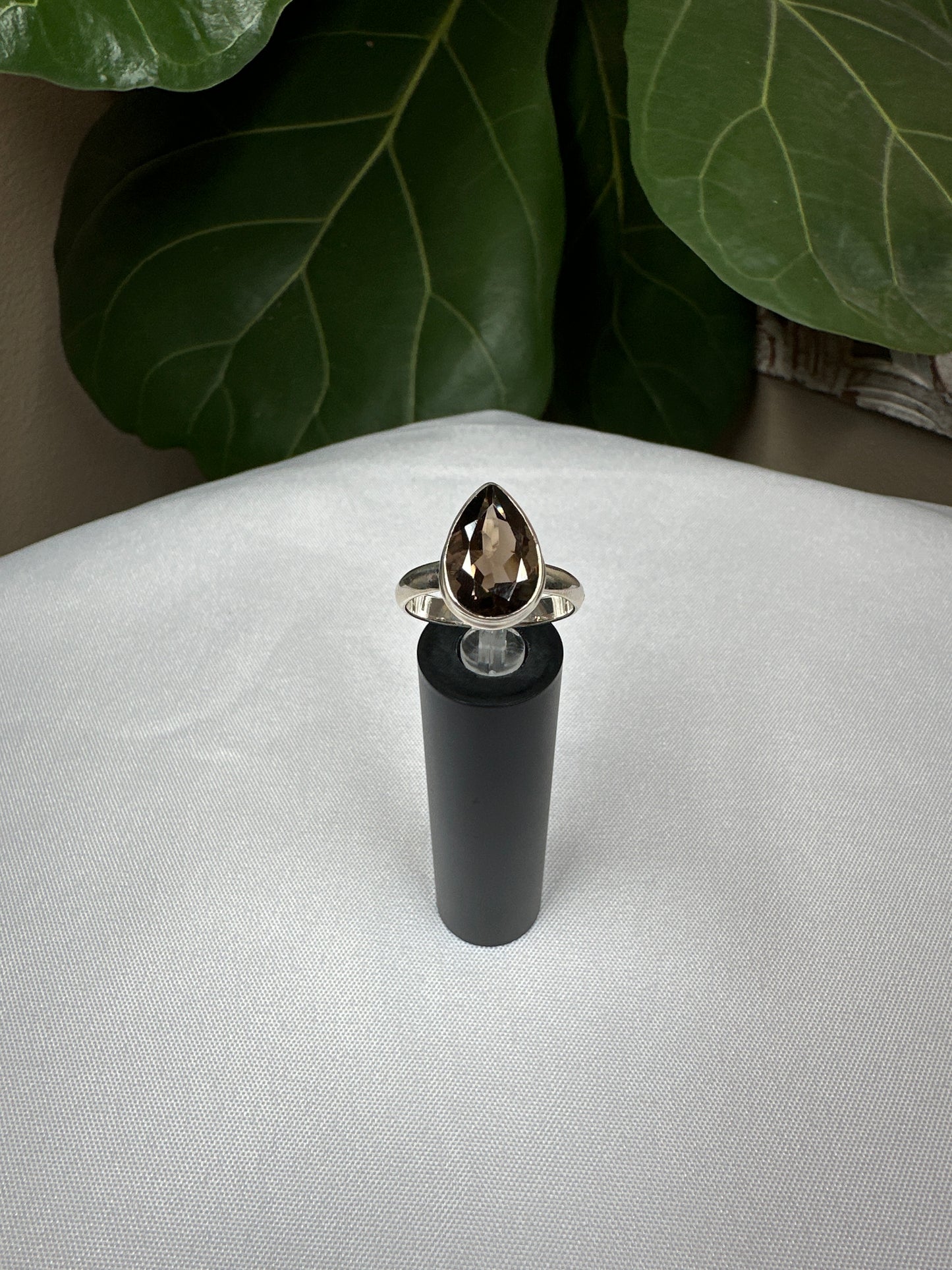 Smoky Quartz Designer Ring