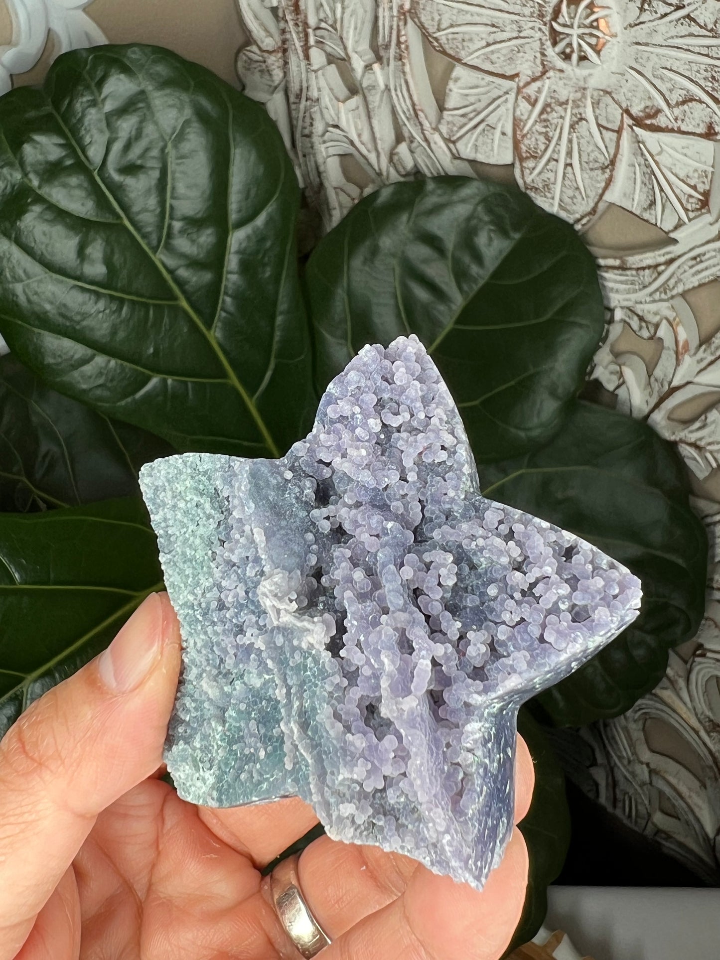 Grape Agate Star