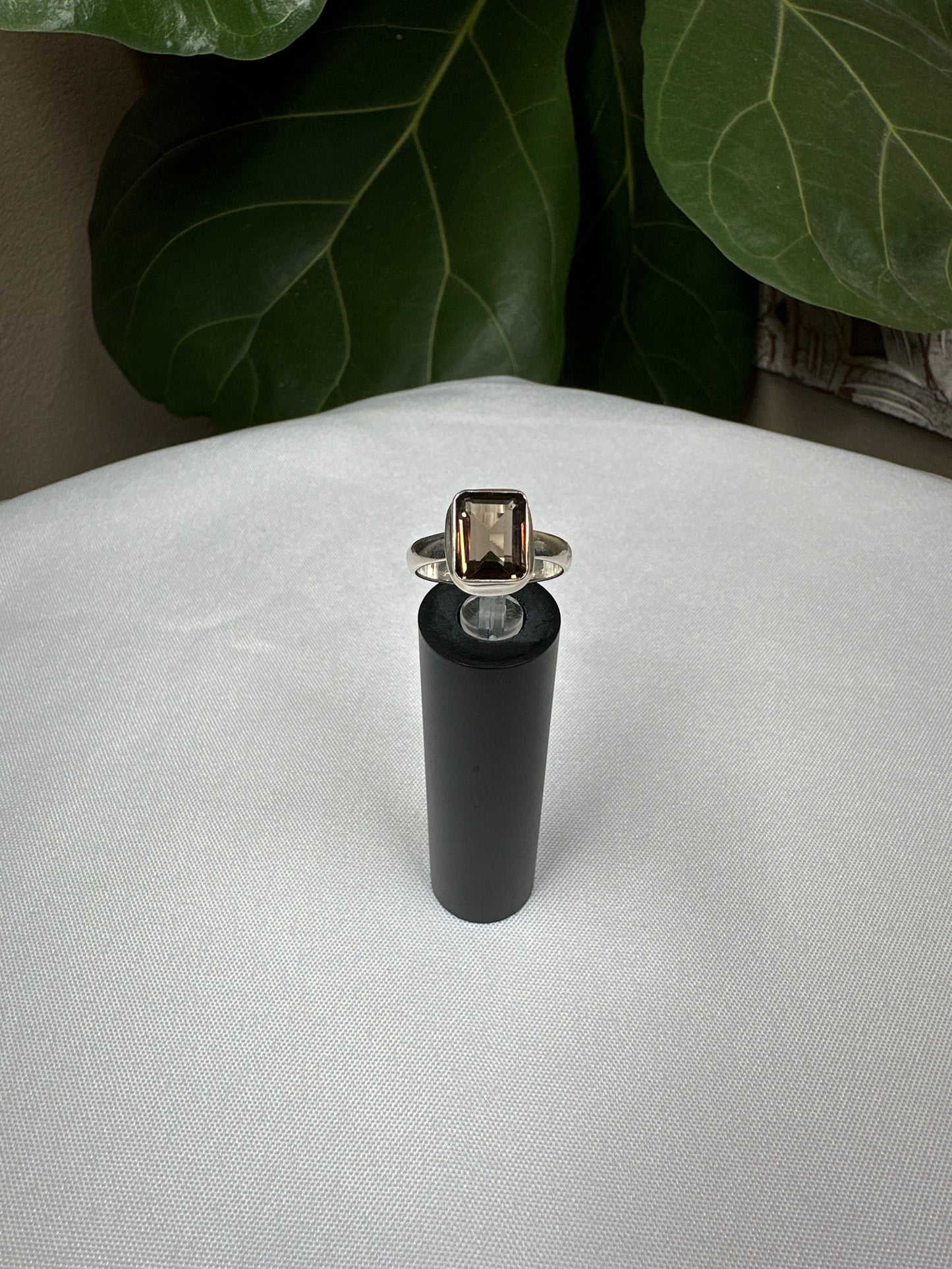 Smoky Quartz Designer Ring