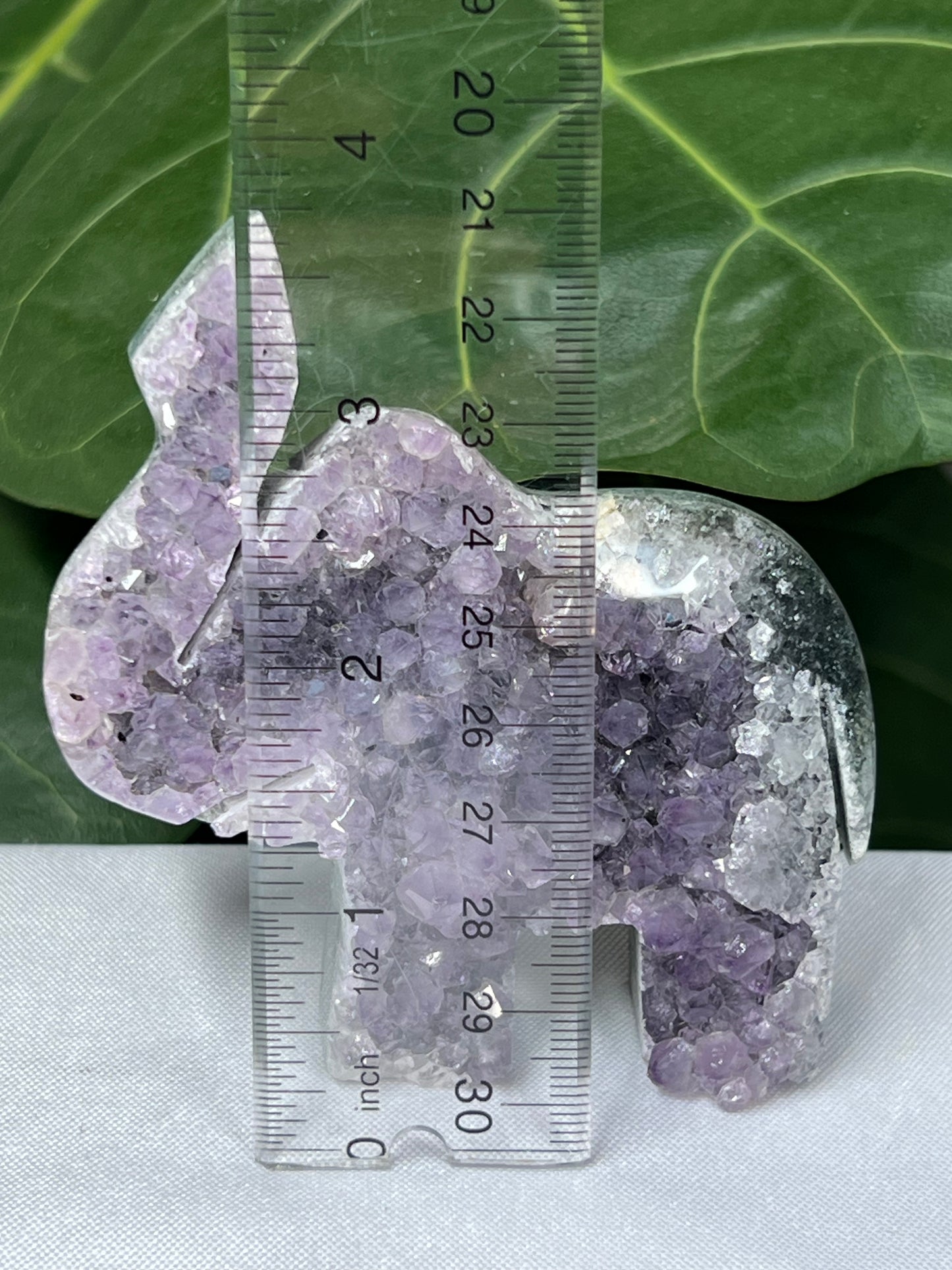 Uruguay Amethyst Elephant