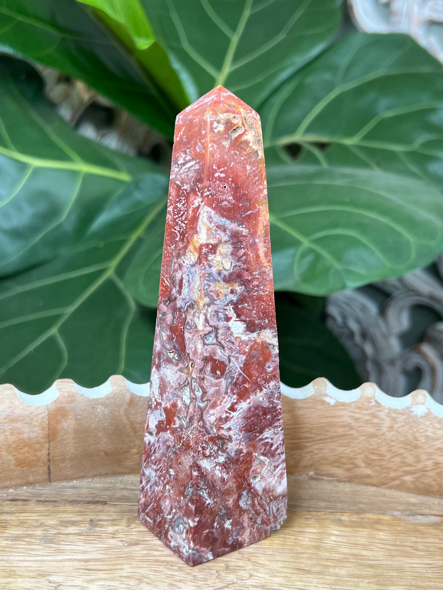 Red Scenic Jasper