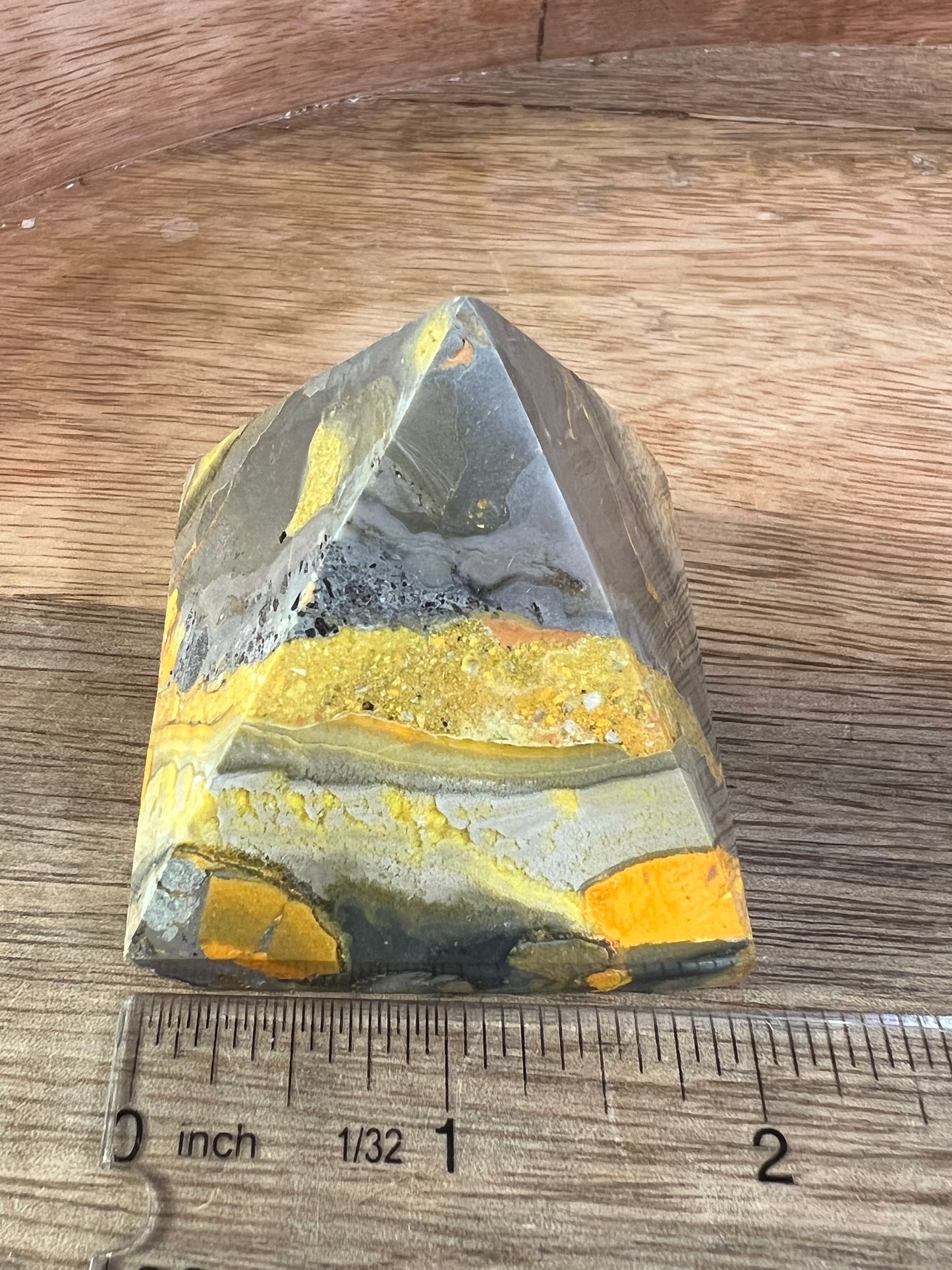 Bumblebee Jasper Pyramid