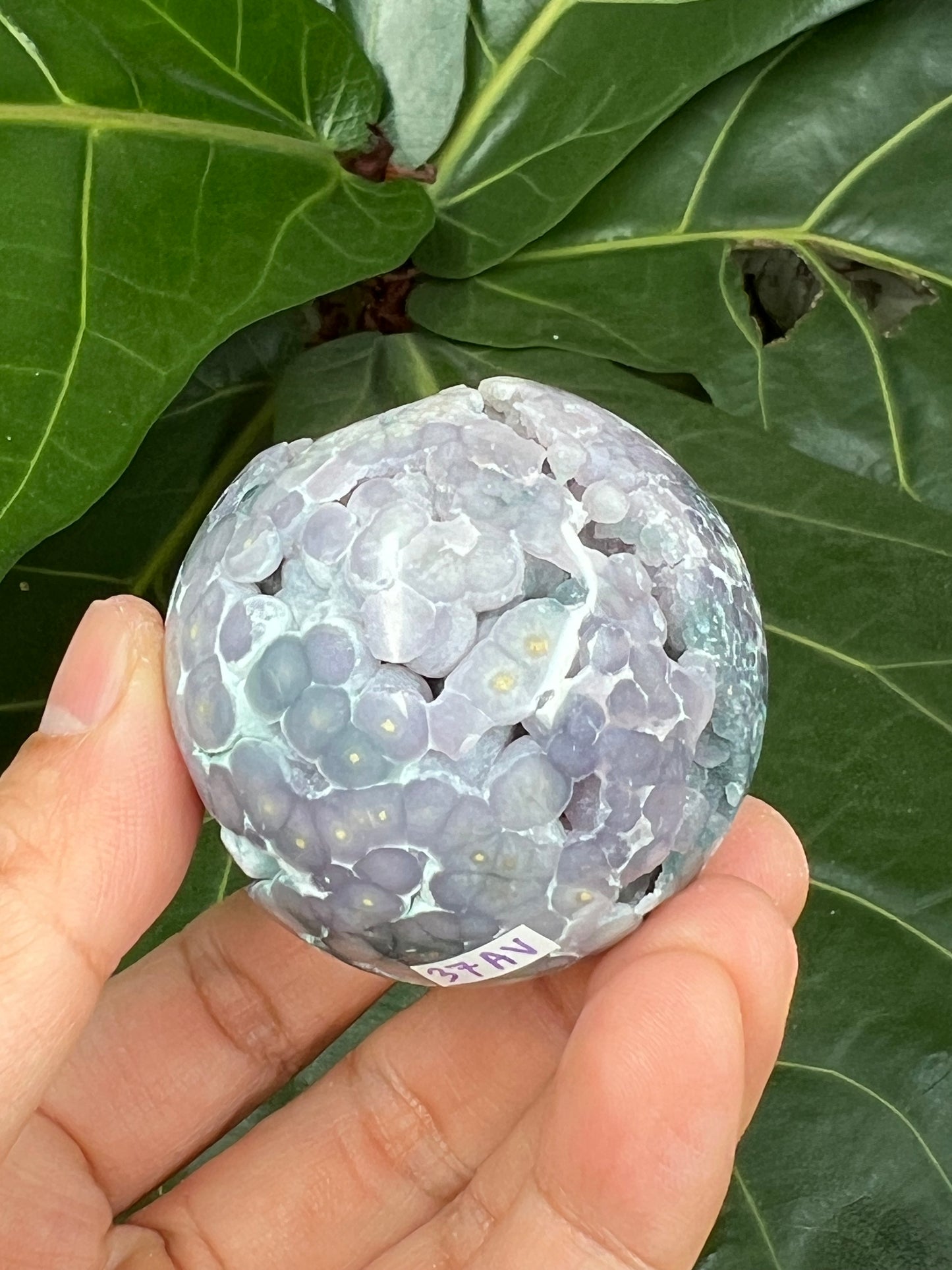 Grape Agate Sphere