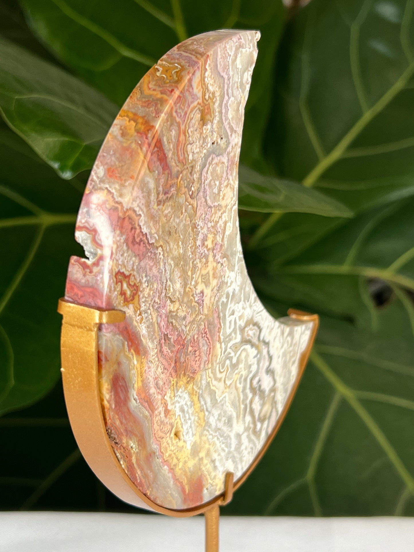 Crazy Lace Agate Moon