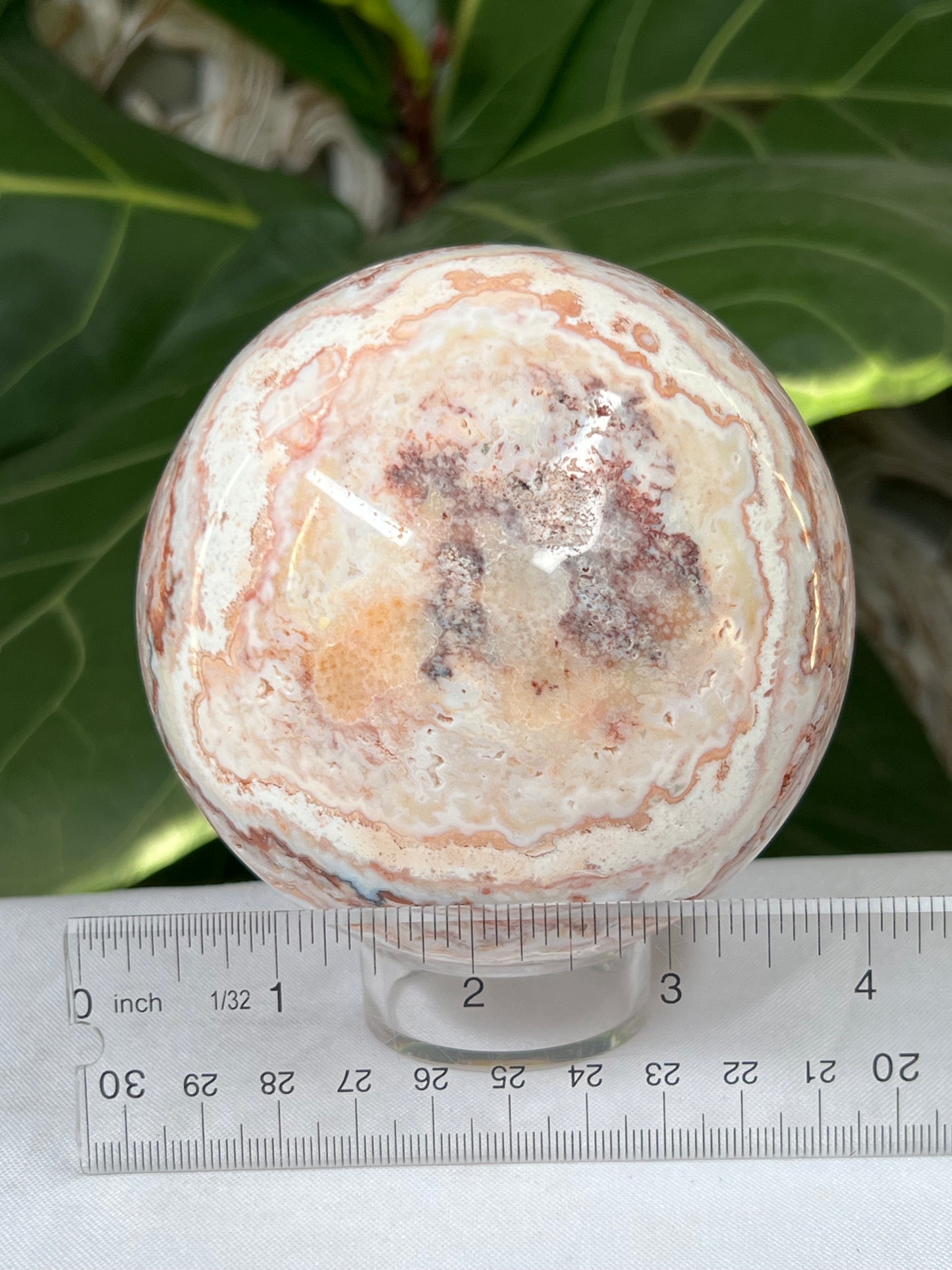 Crazy Lace Agate Sphere