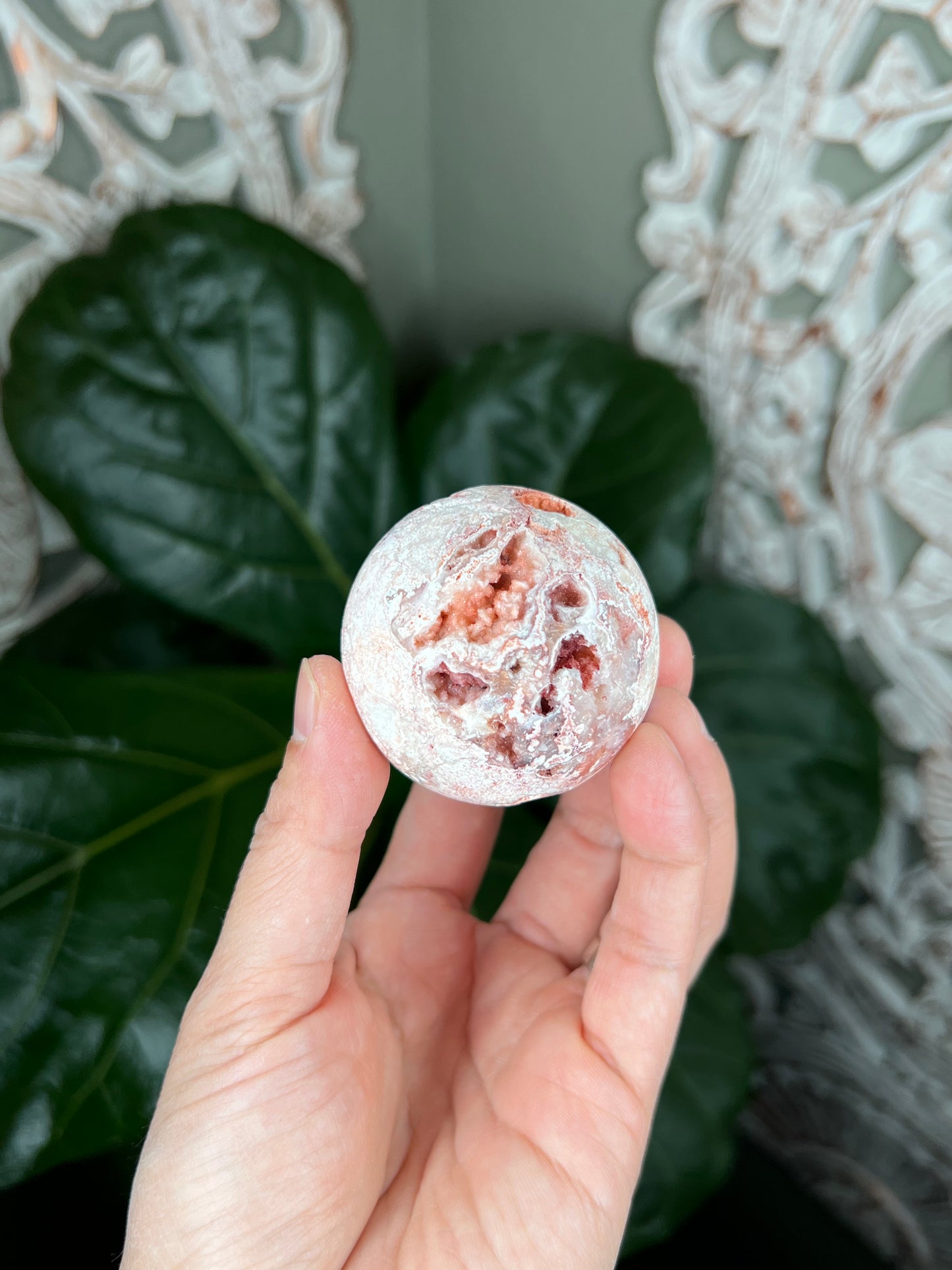 Crazy Lace Agate Sphere