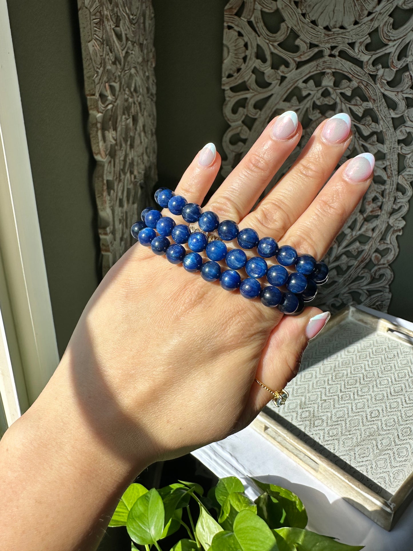 Kyanite Beaded Bracelet