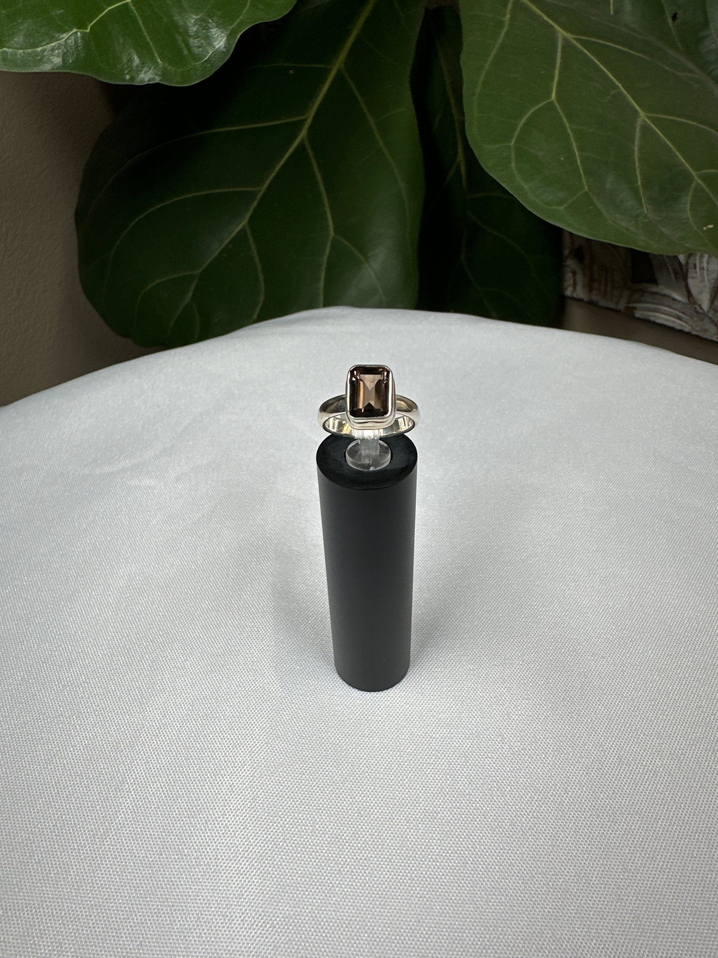 Smoky Quartz Designer Ring