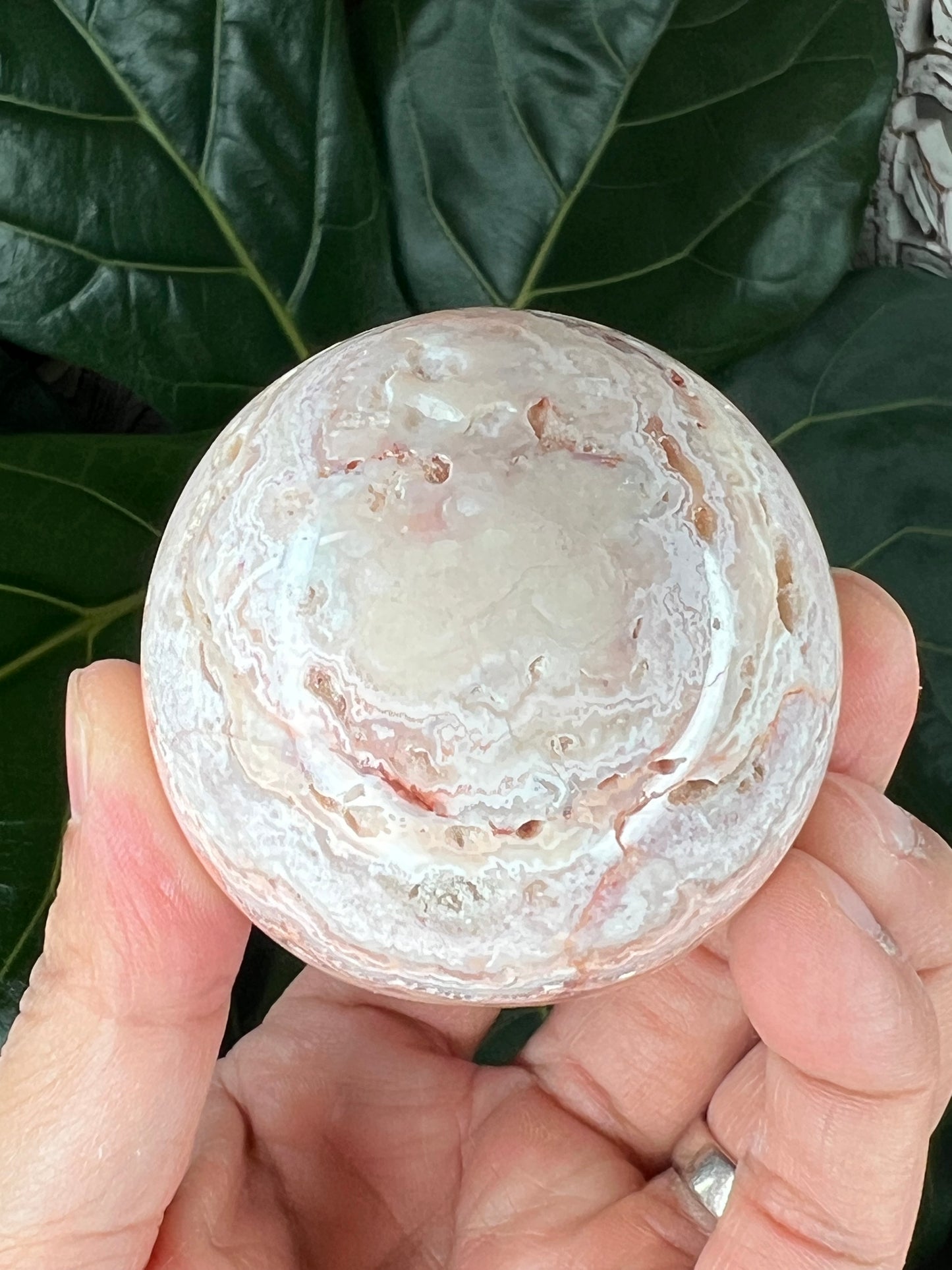 Crazy Lace Agate Sphere