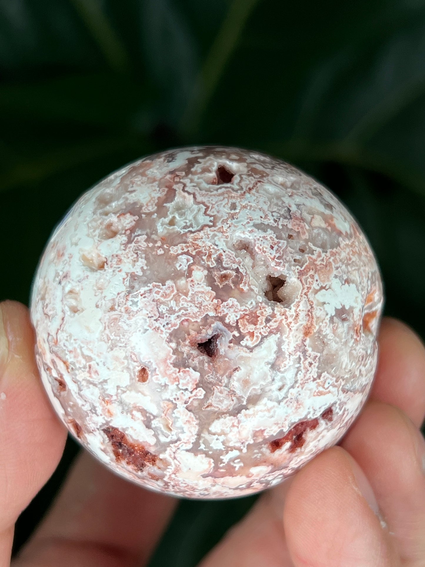 Crazy Lace Agate Sphere