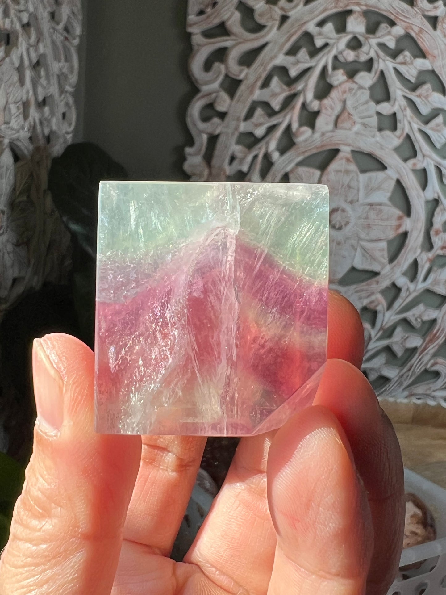 Candy Fluorite Cube