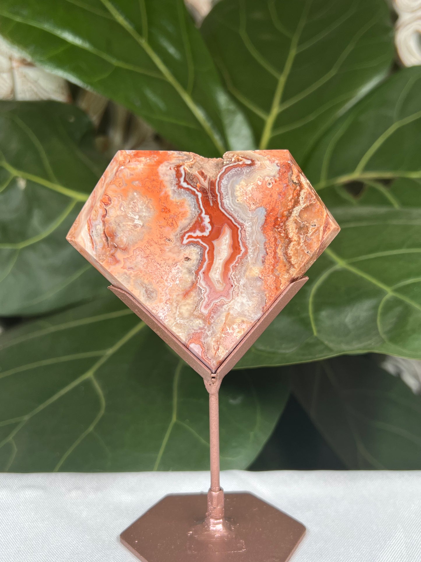 Crazy Lace Agate Diamond