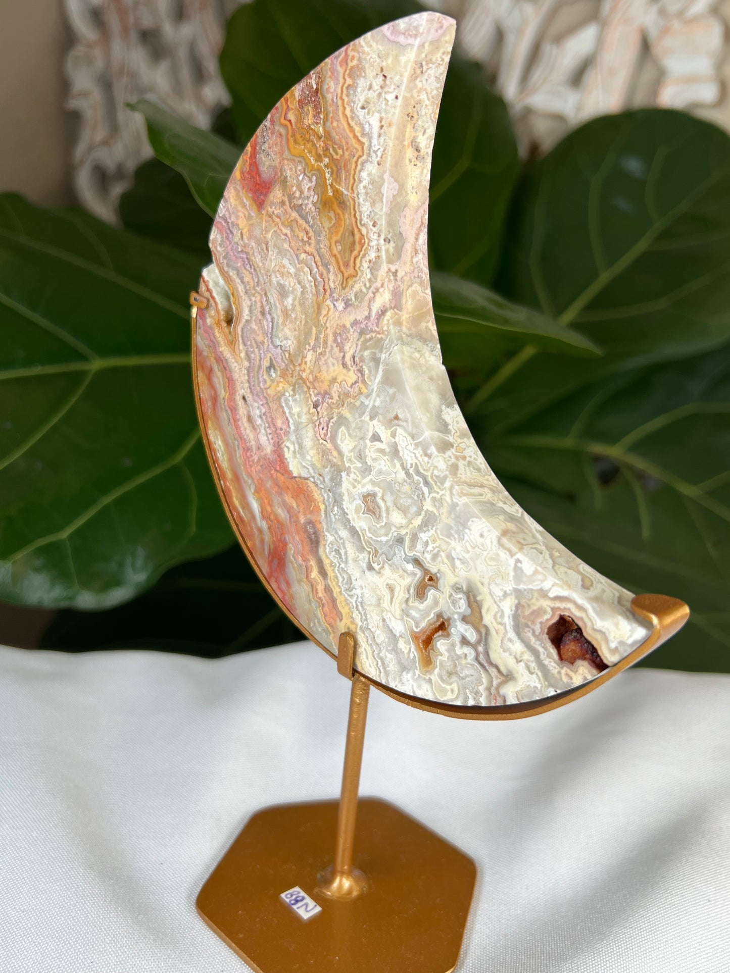 Crazy Lace Agate Moon