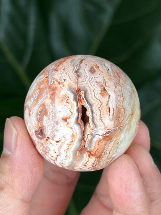 Crazy Lace Agate Sphere