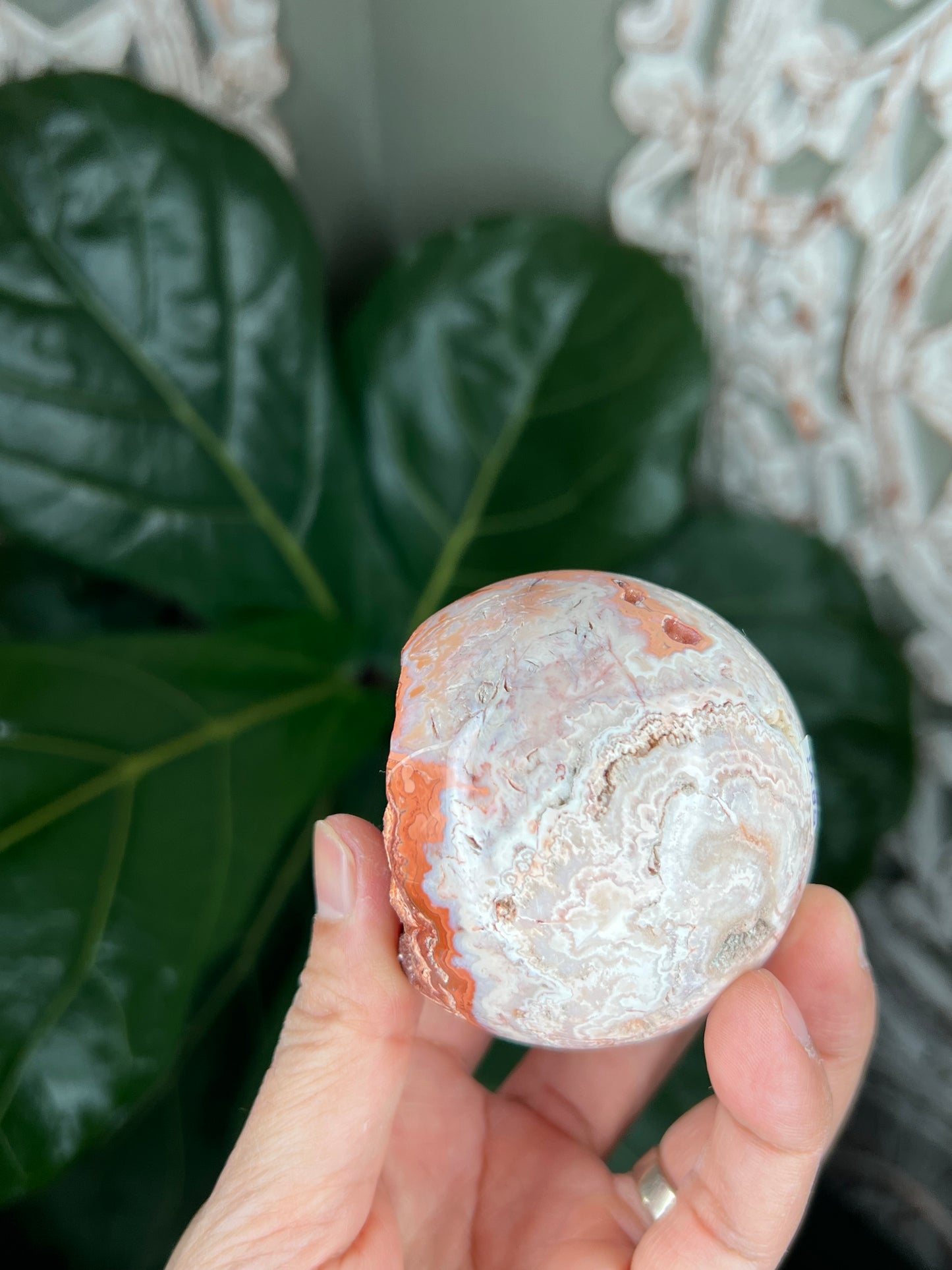 Crazy Lace Agate Sphere