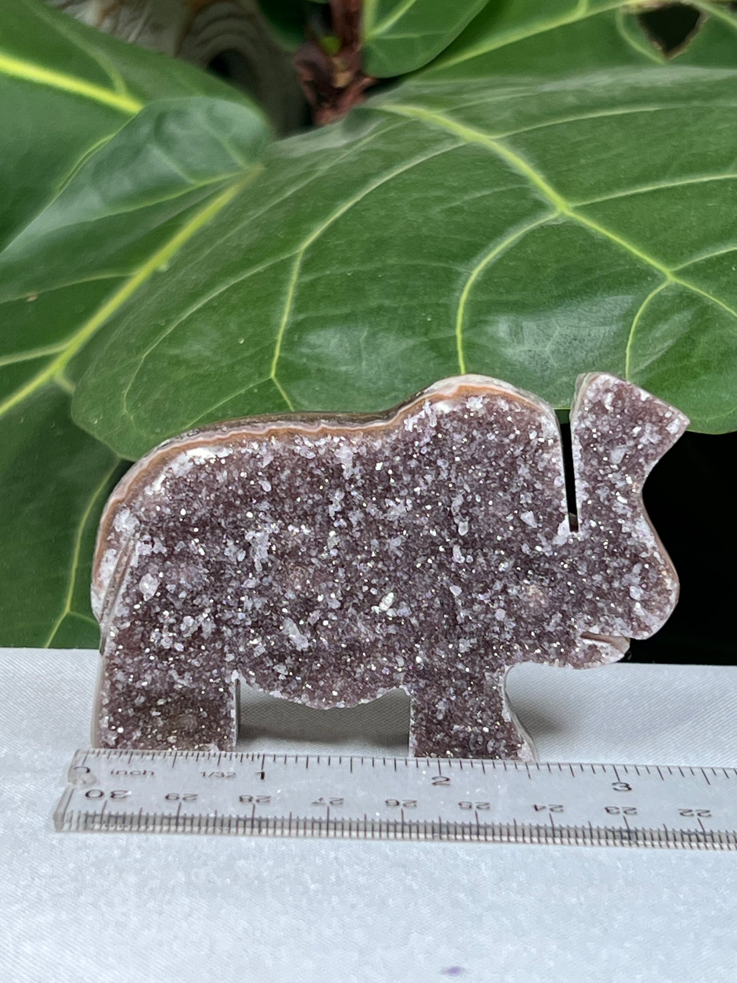 Uruguay Amethyst Elephant