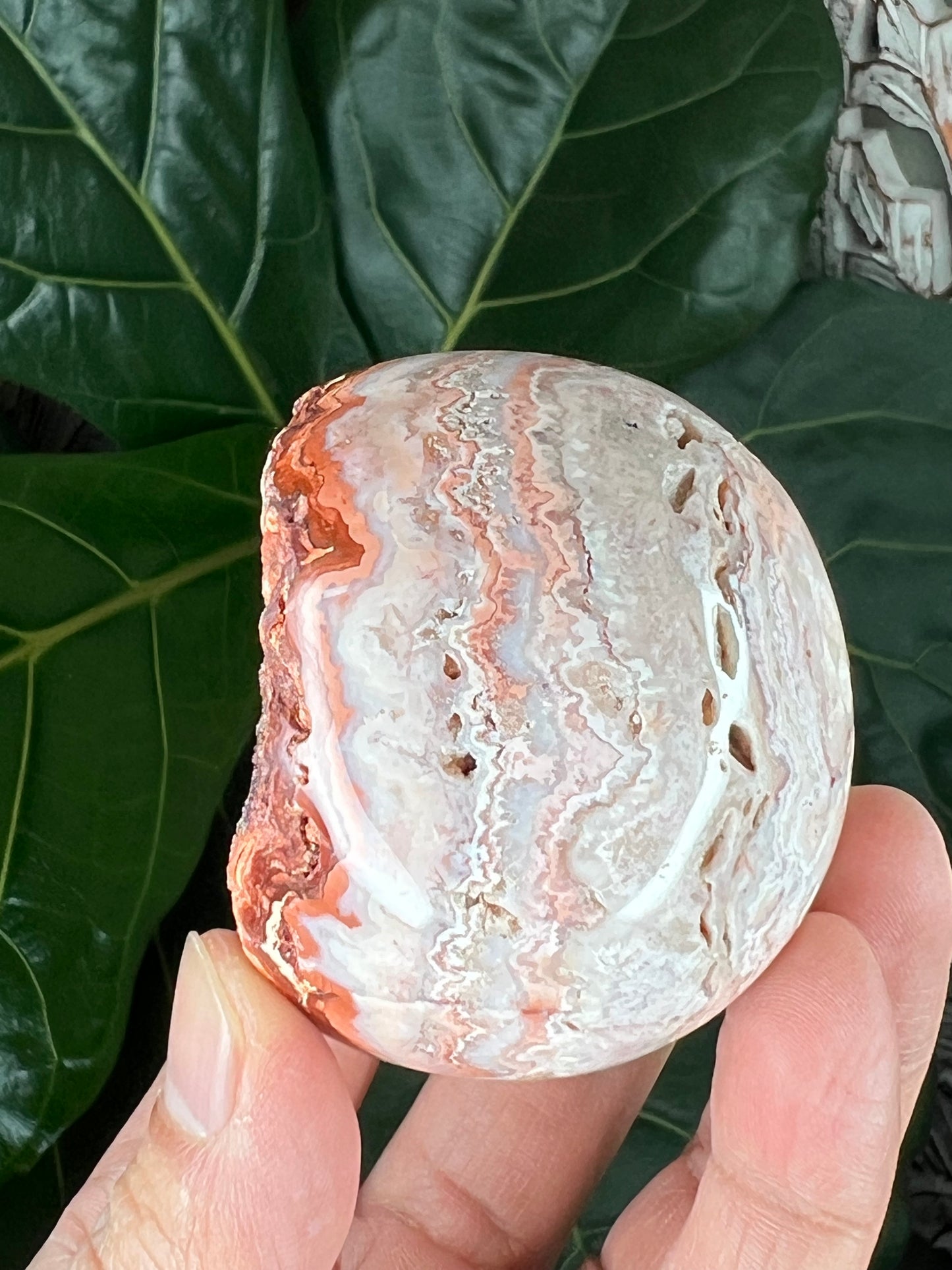 Crazy Lace Agate Sphere