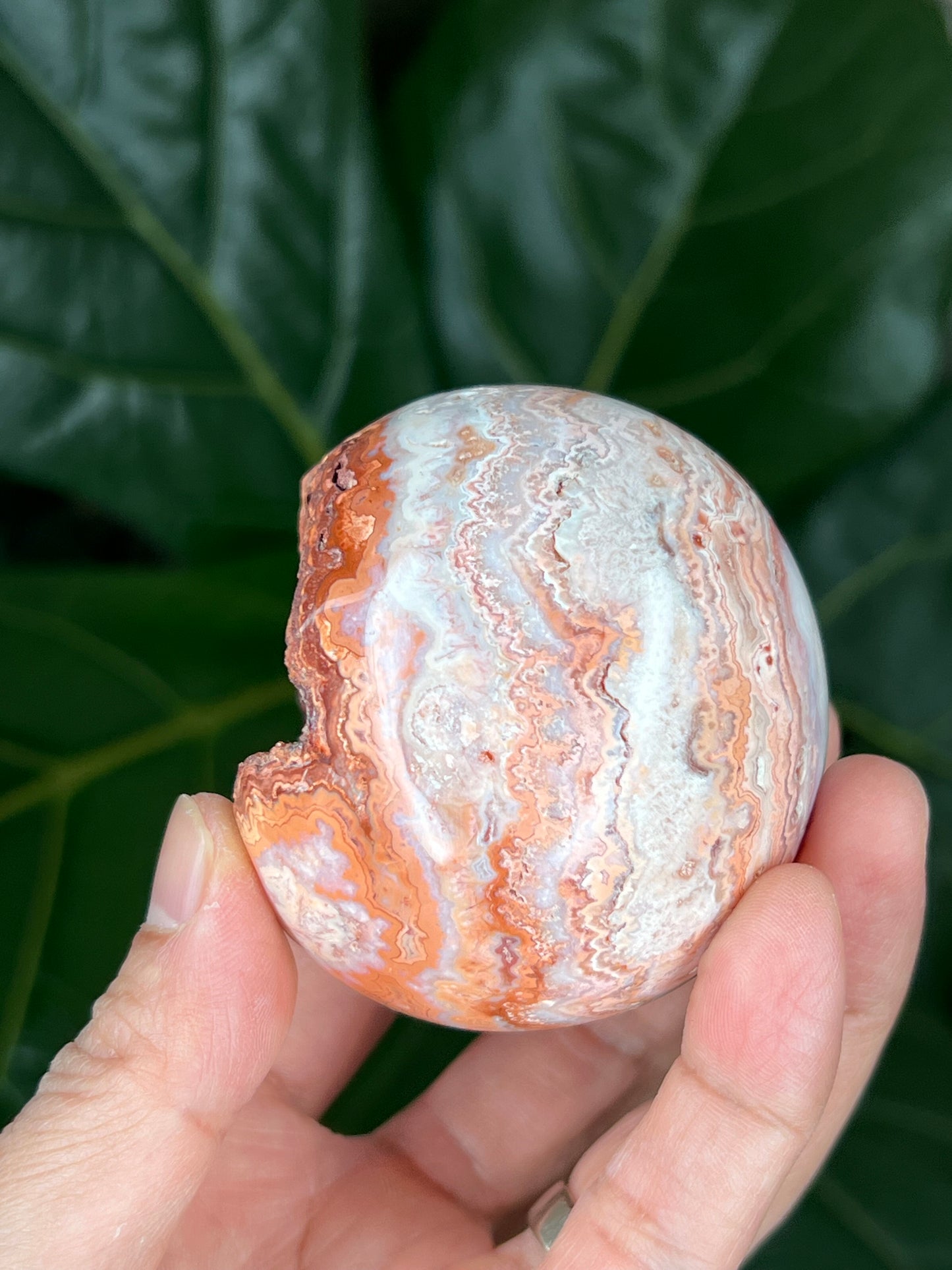 Crazy Lace Agate Sphere