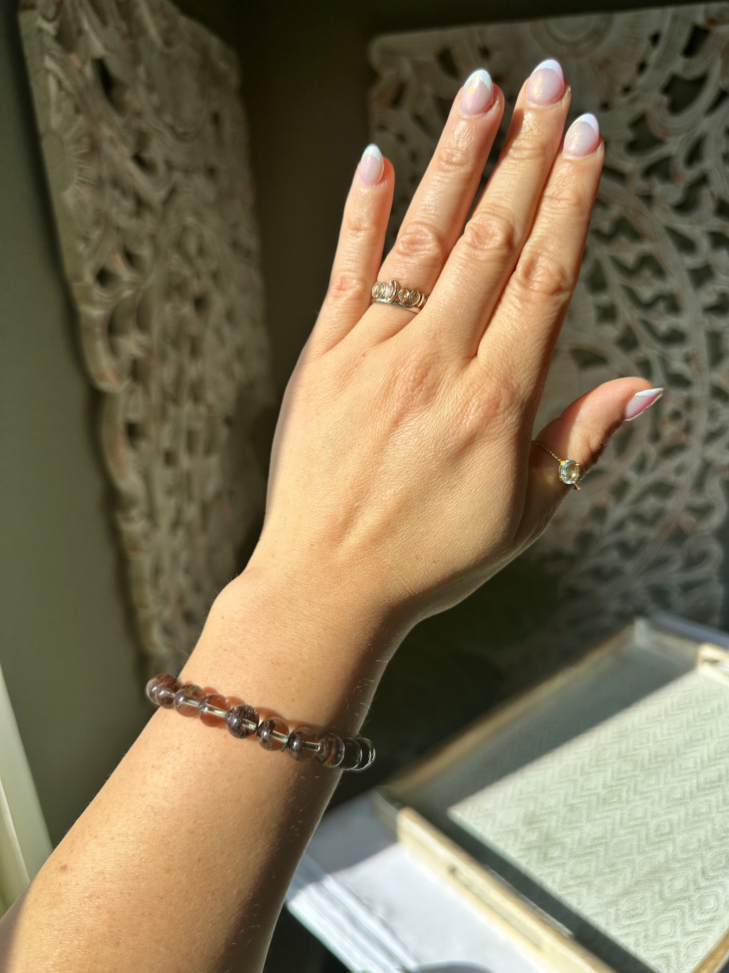 Garden Quartz Beaded Bracelet