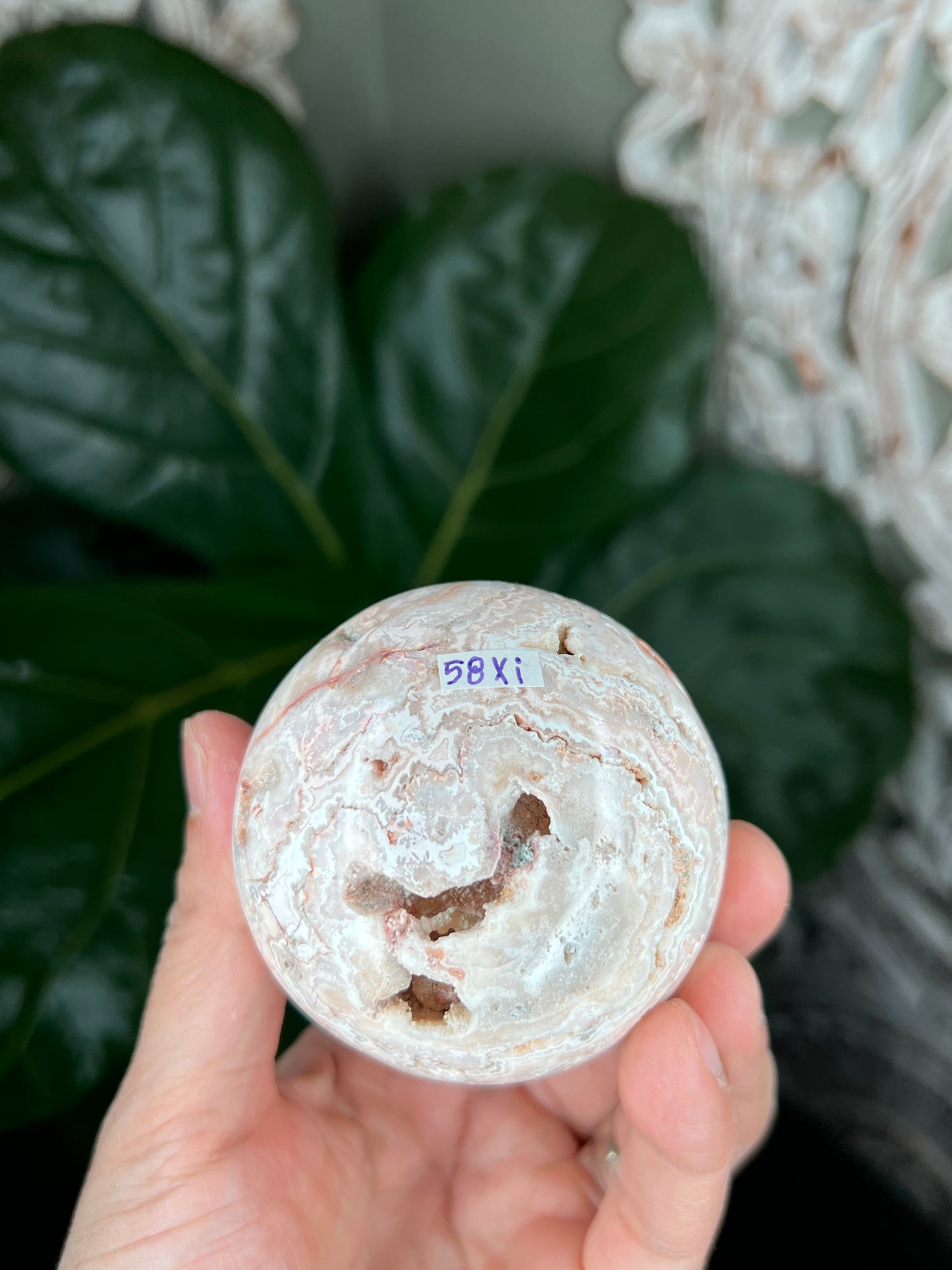 Crazy Lace Agate Sphere