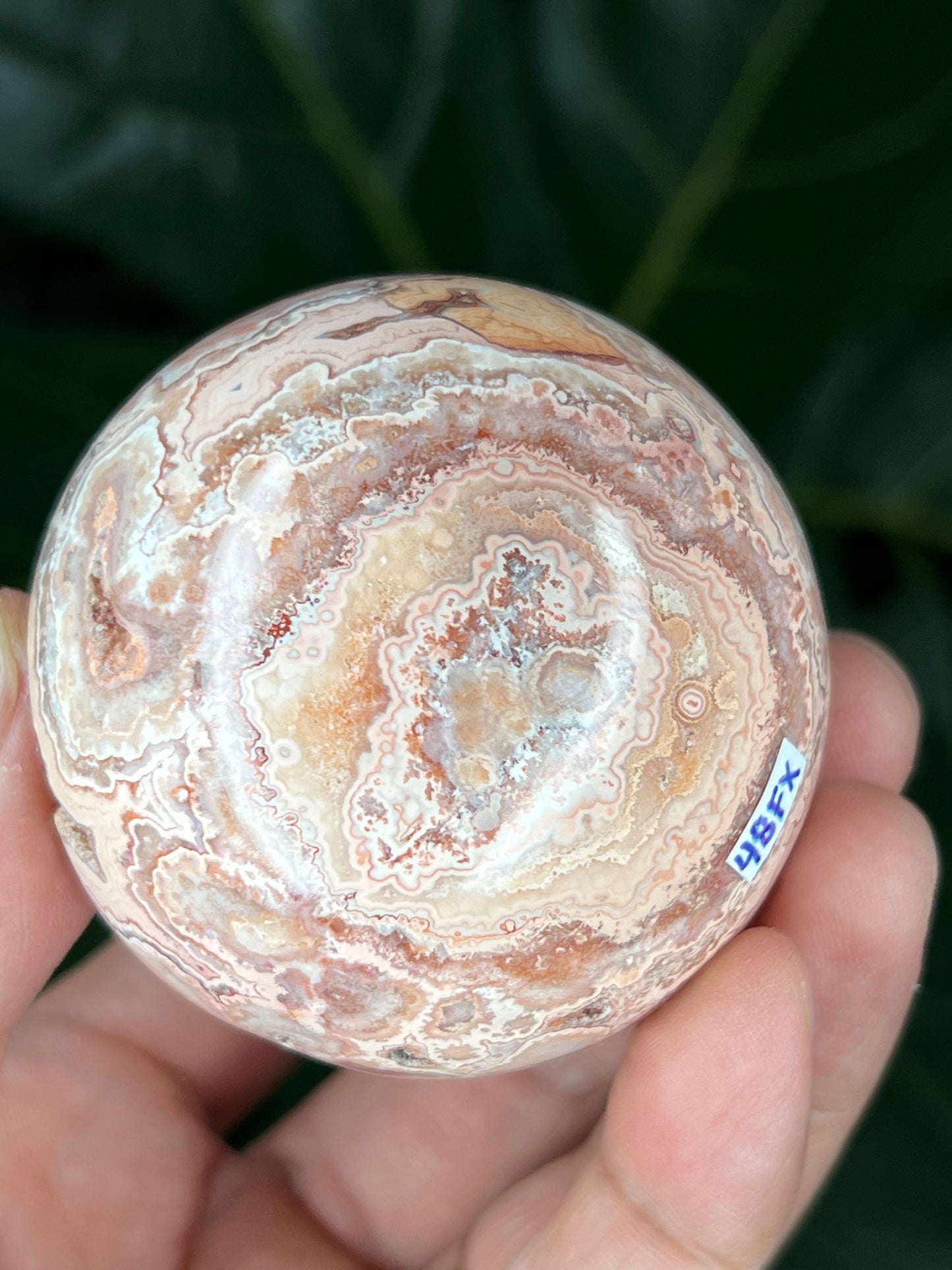 Crazy Lace Agate Sphere