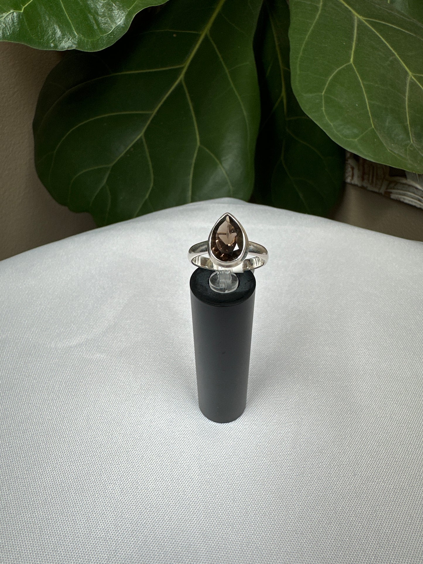 Smoky Quartz Designer Ring