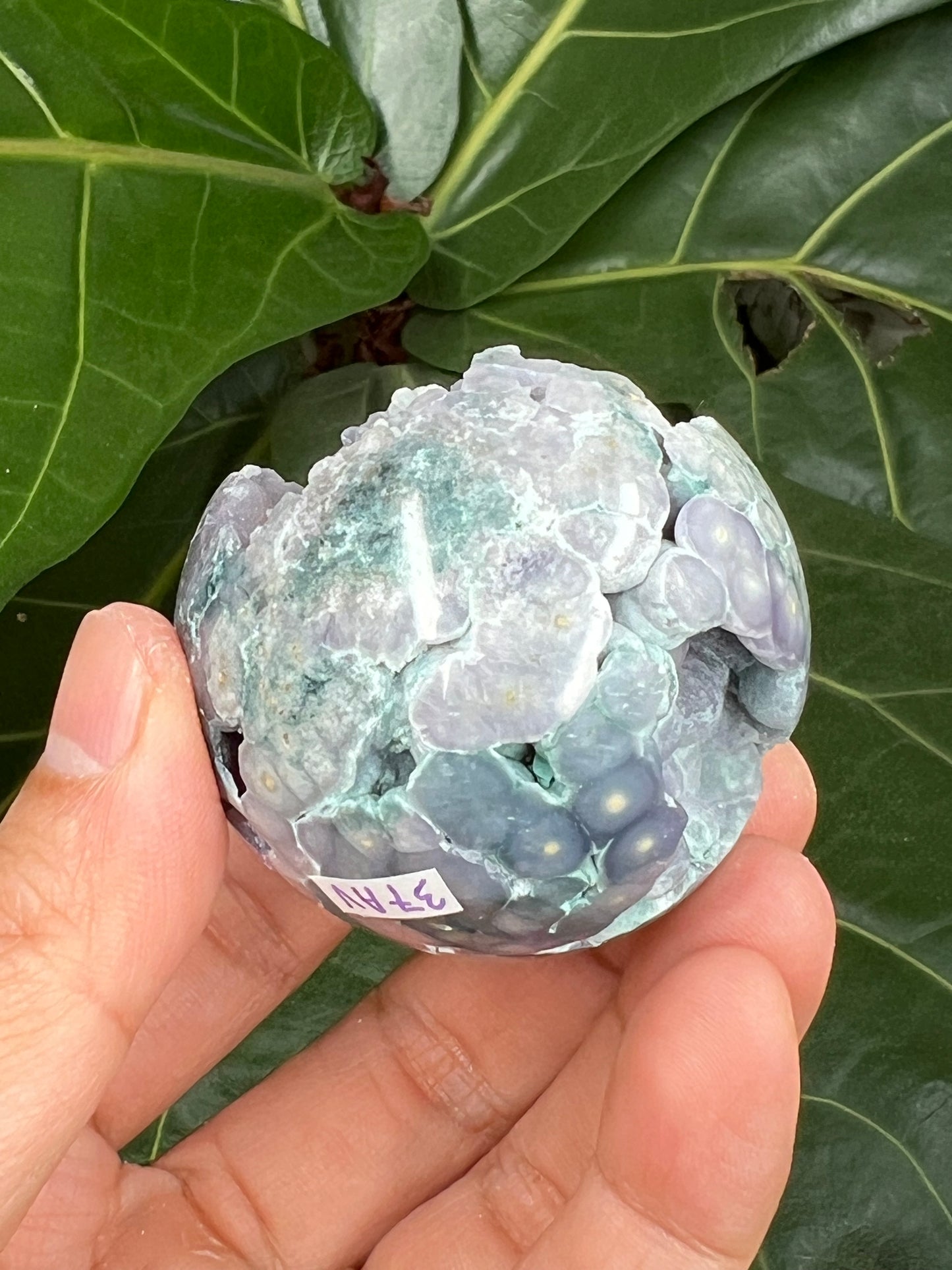 Grape Agate Sphere