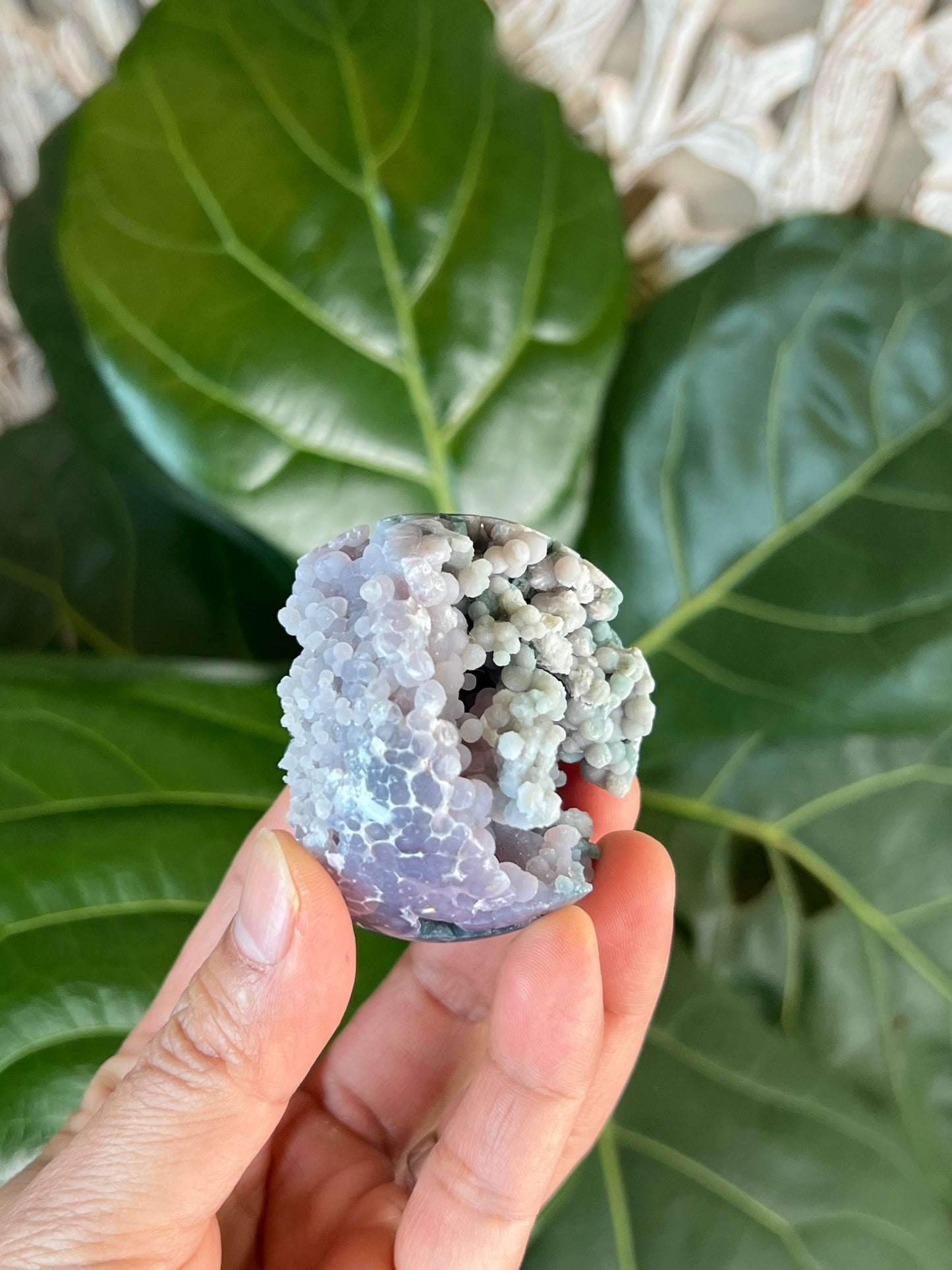 Grape Agate Sphere