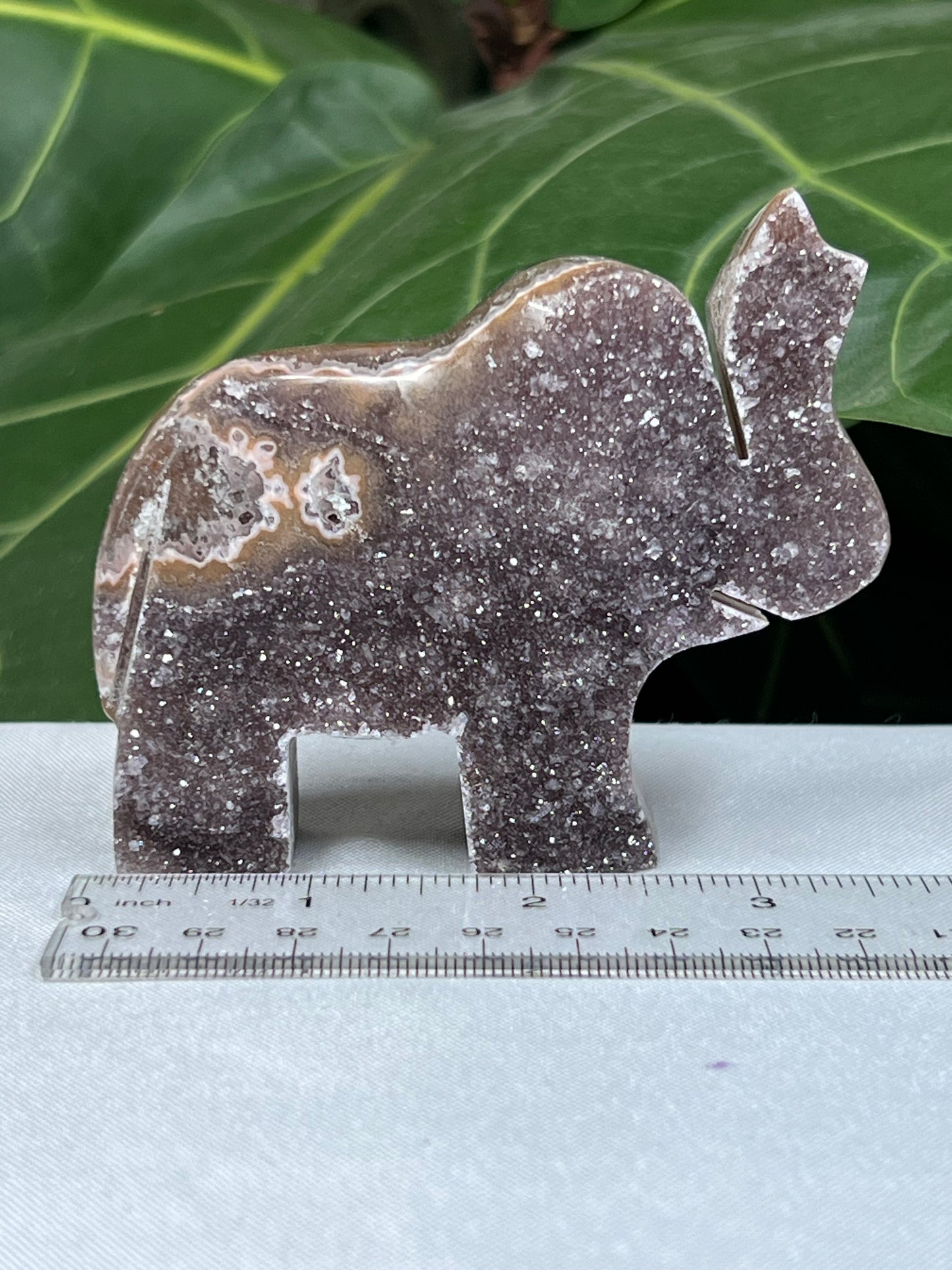 Uruguay Amethyst Elephant