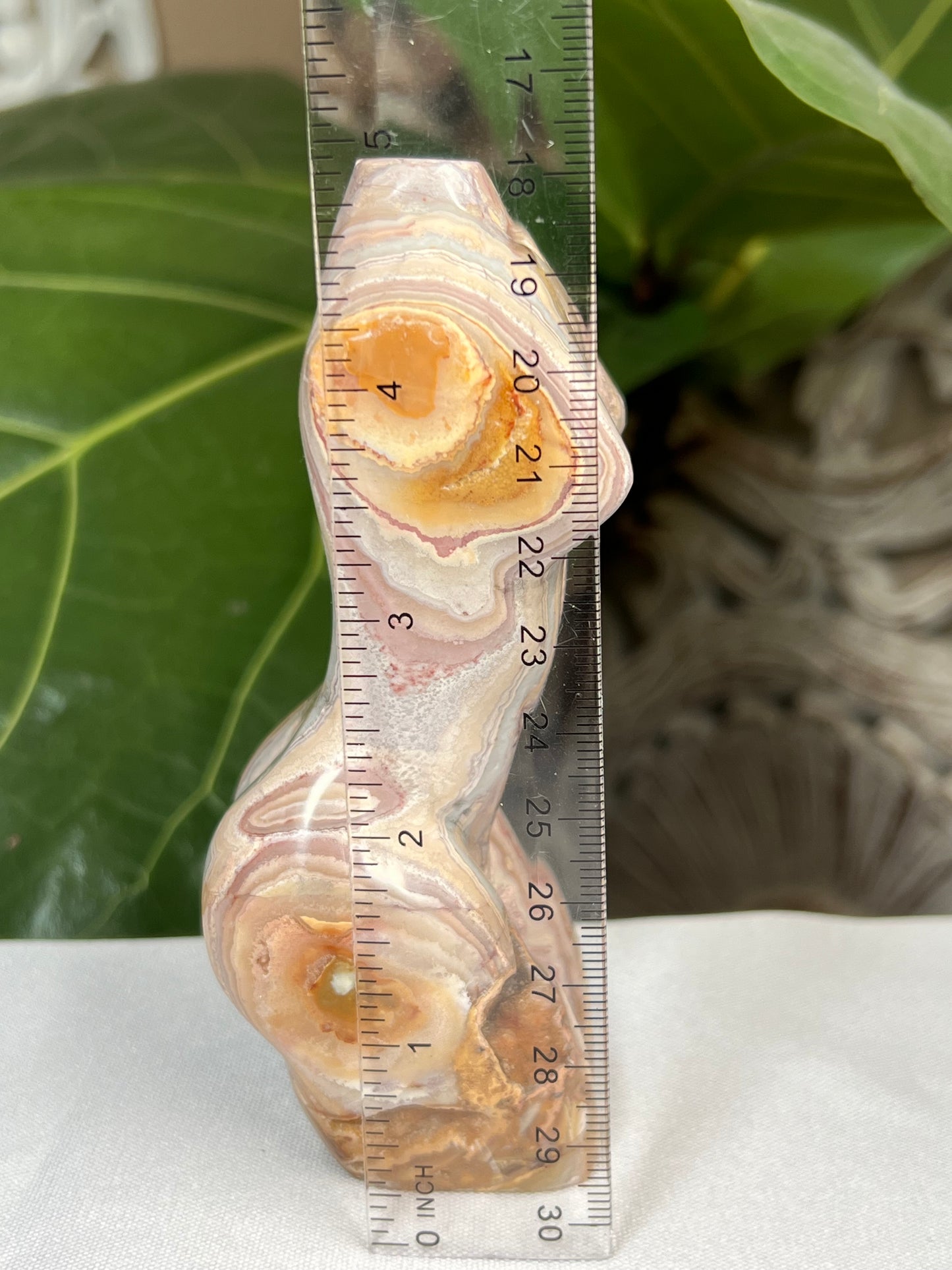 Crazy Lace Agate Goddess Body