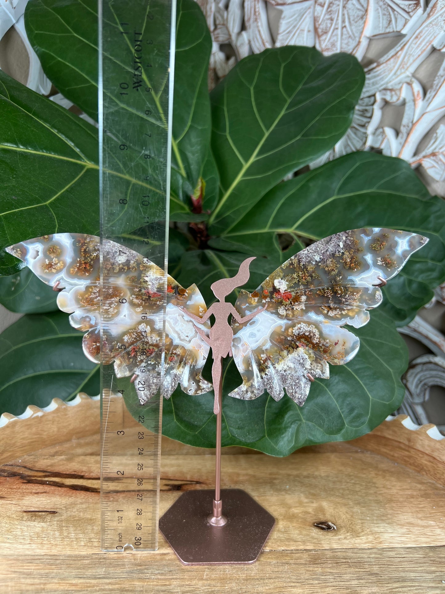 Scenic moss agate wings