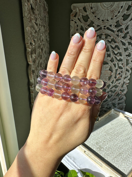 Ametrine Beaded Bracelet