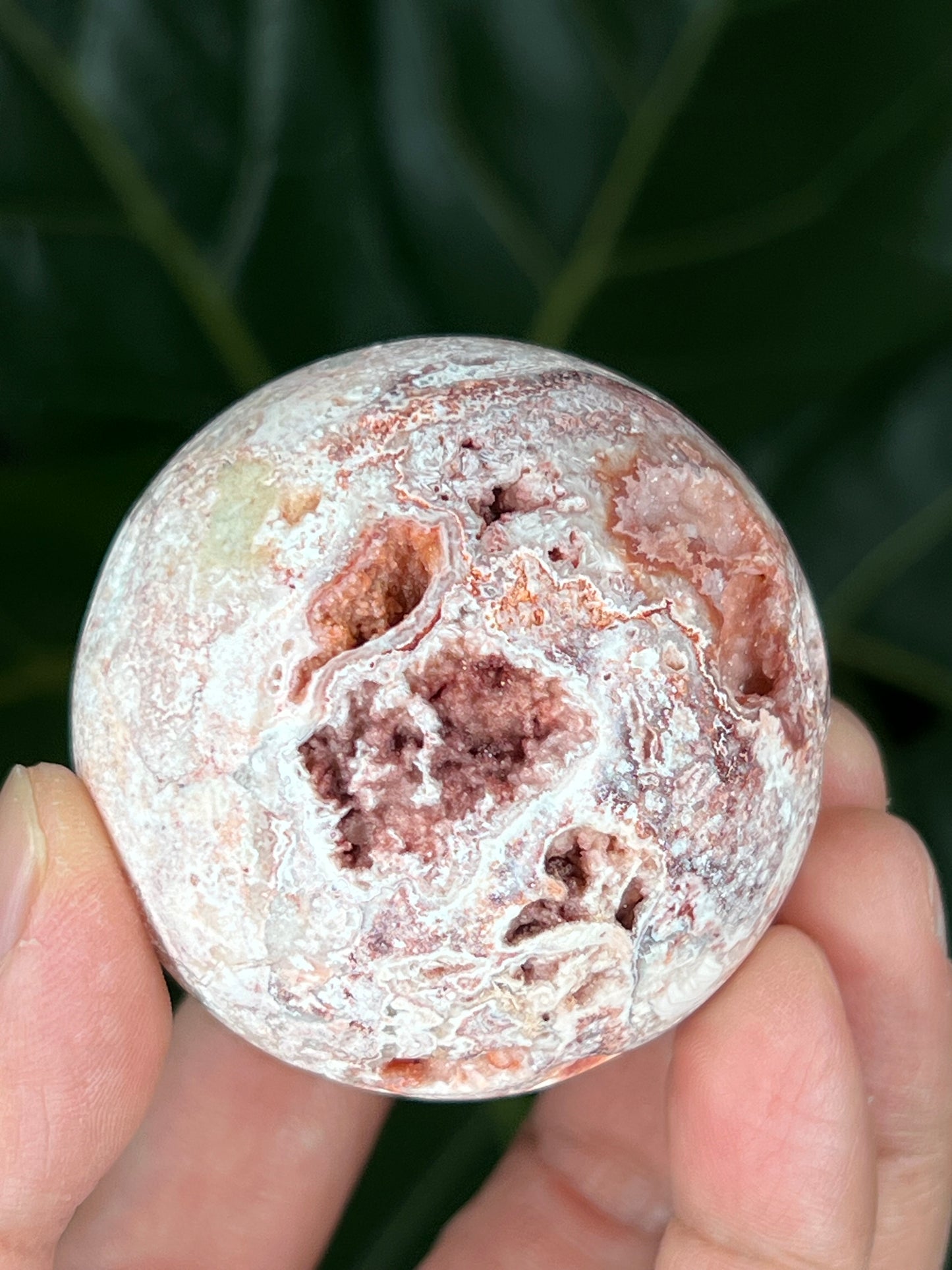 Crazy Lace Agate Sphere