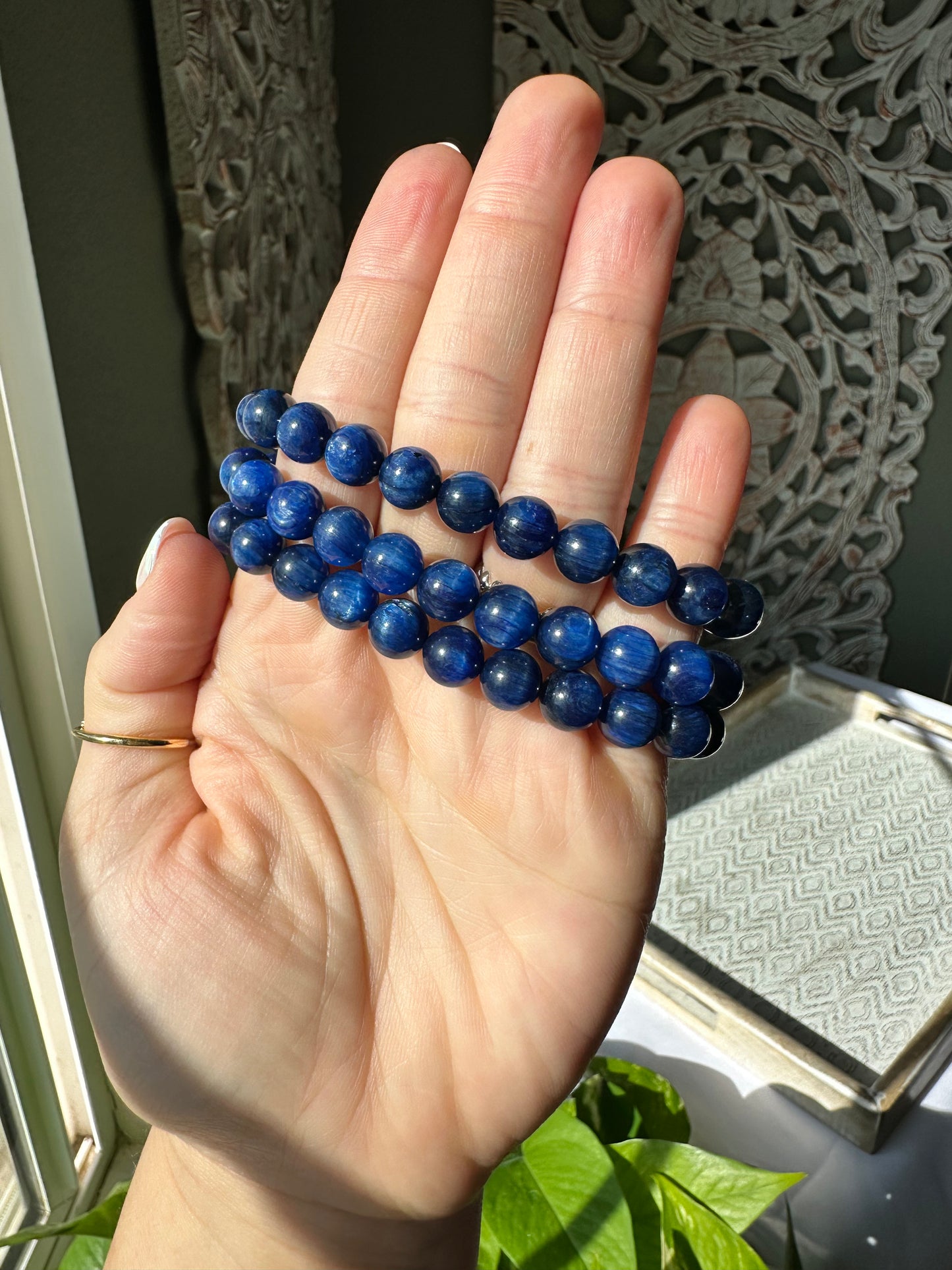 Kyanite Beaded Bracelet