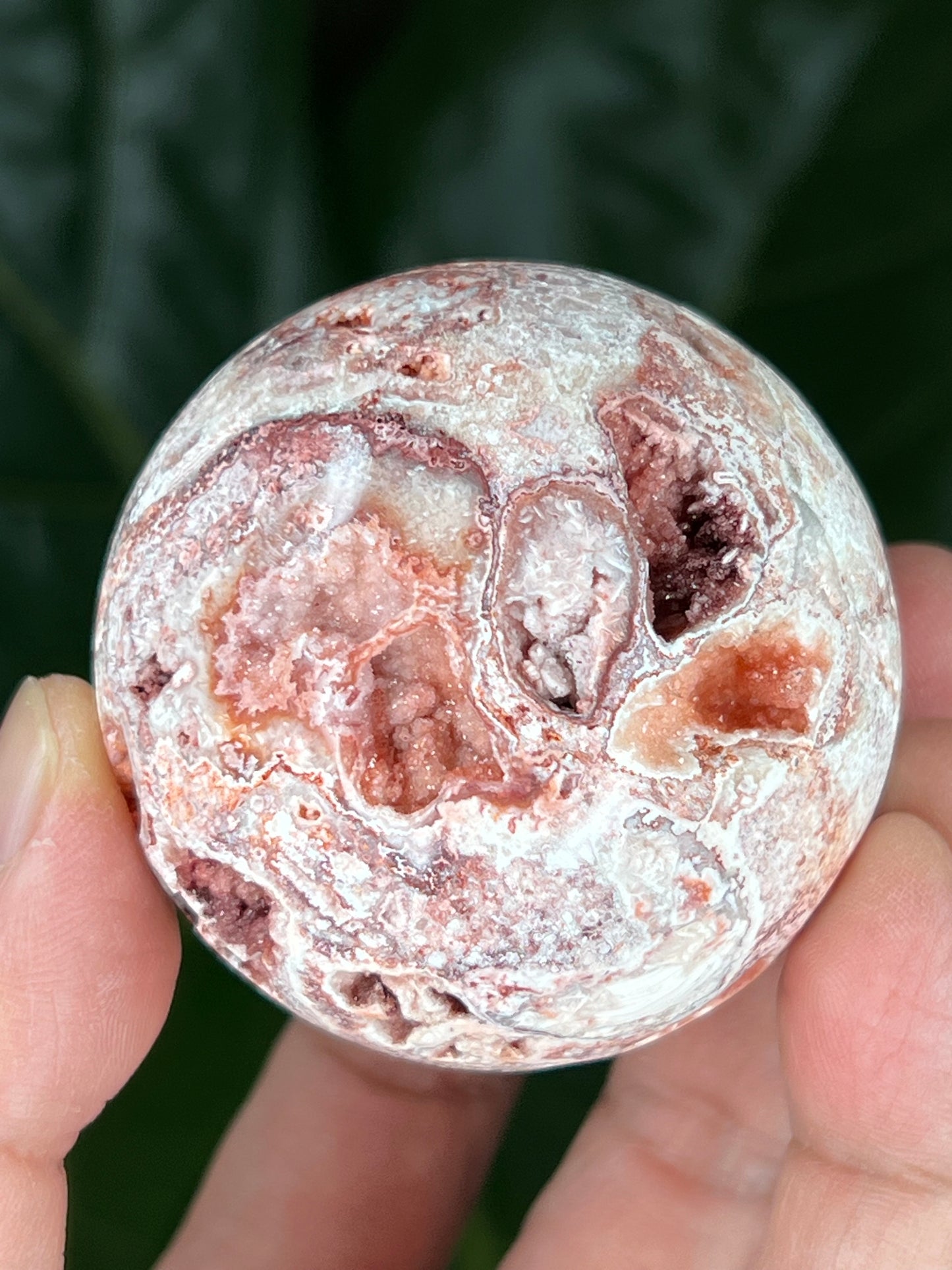 Crazy Lace Agate Sphere