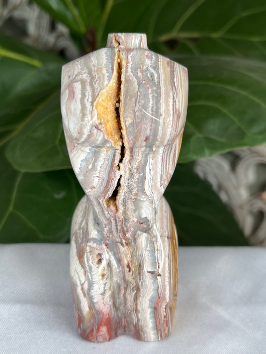 Crazy Lace Agate Goddess