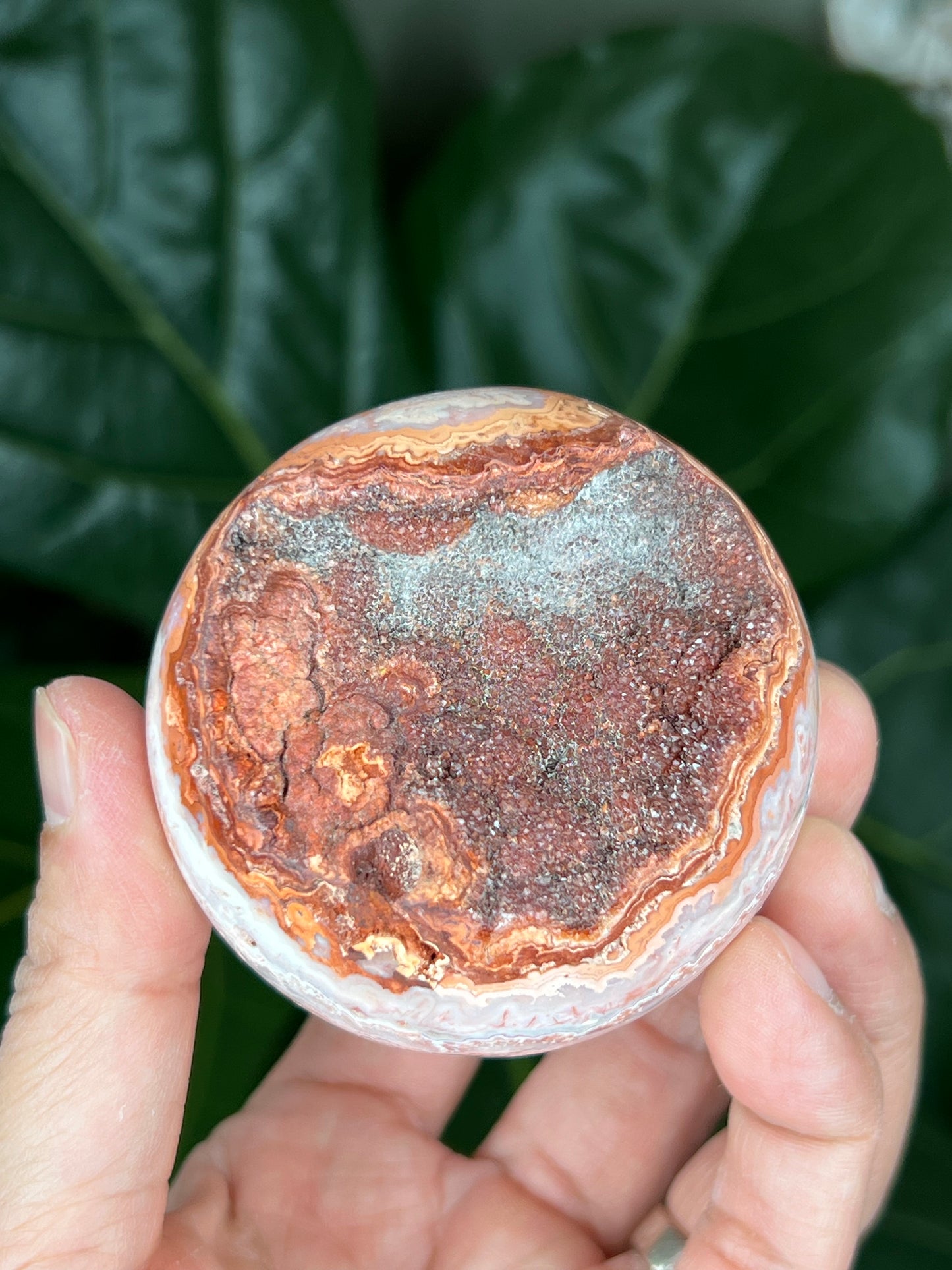 Crazy Lace Agate Sphere