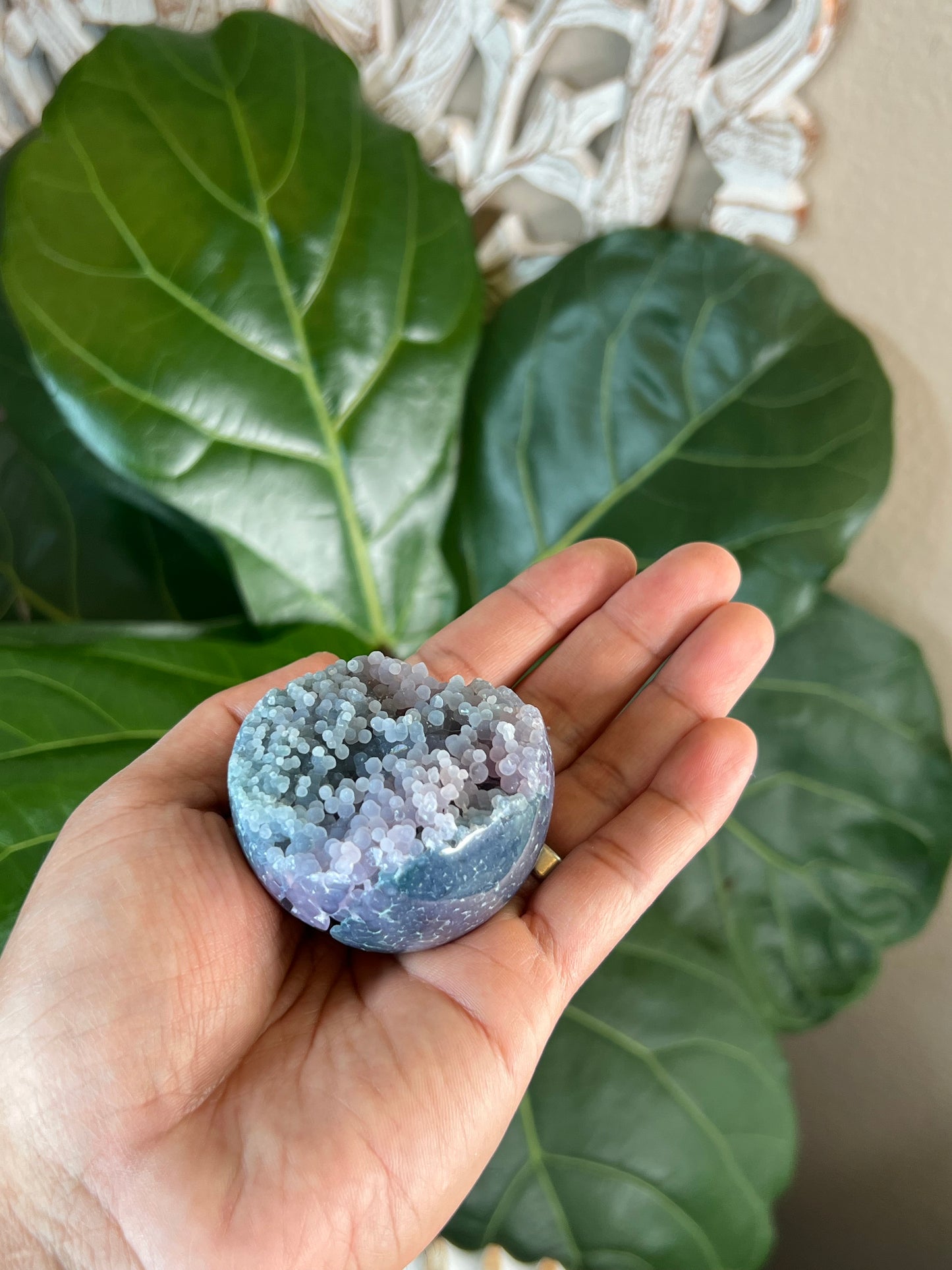 Grape Agate Sphere