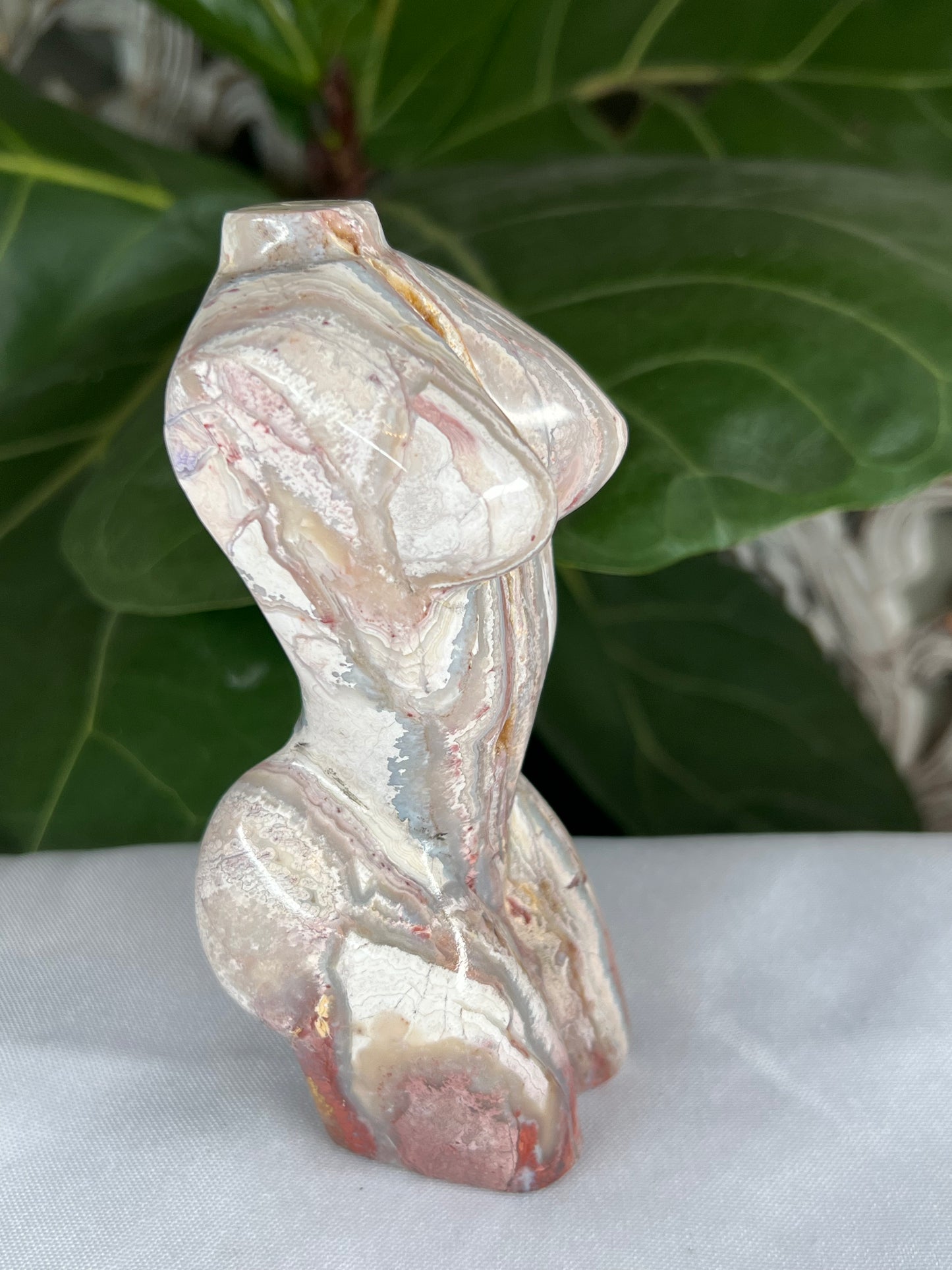 Crazy Lace Agate Goddess