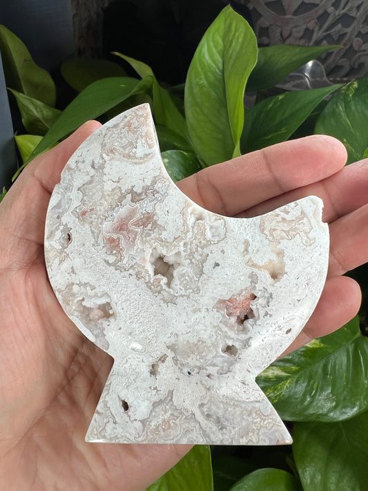 Crazy Lace Agate Moon