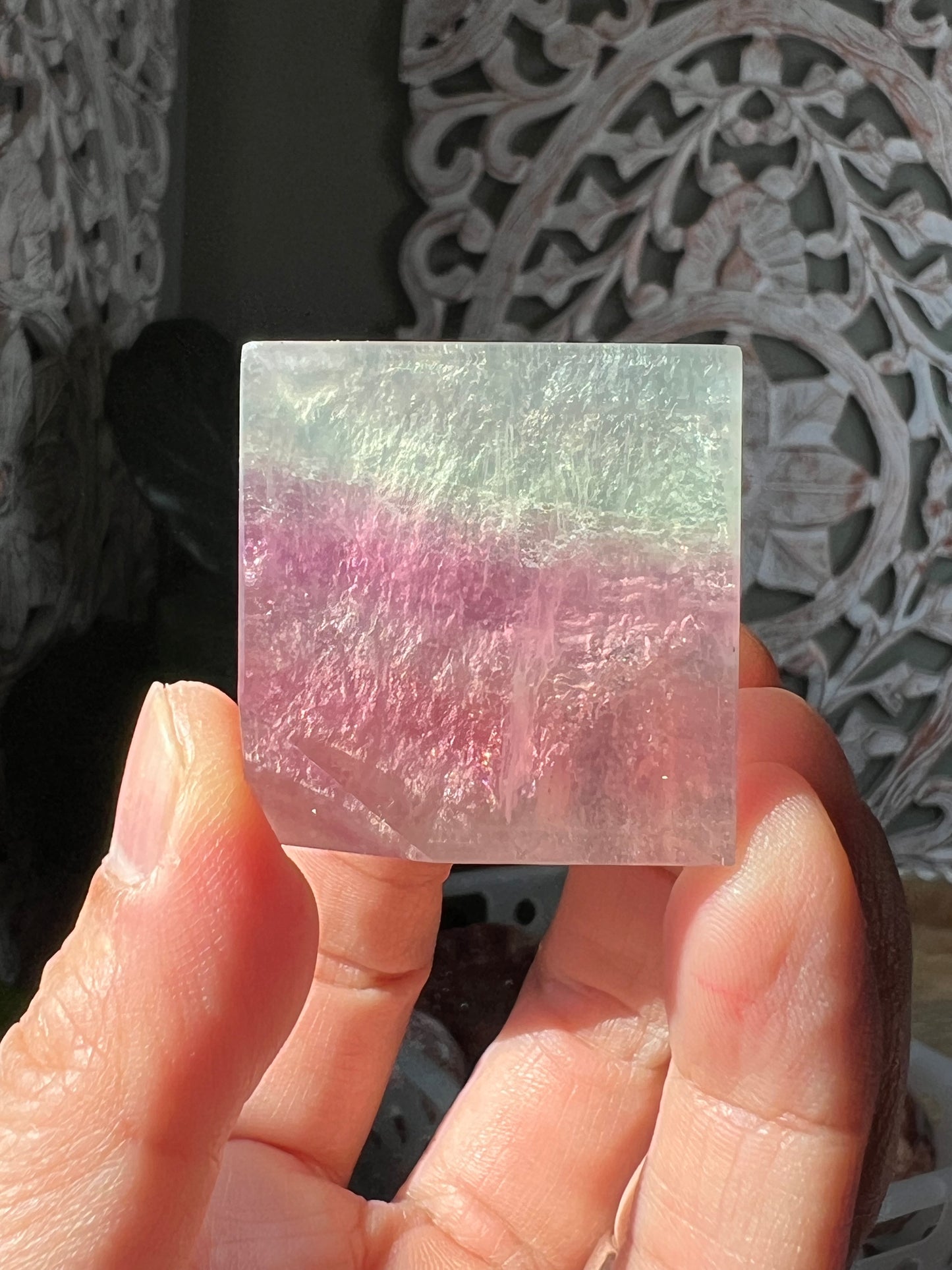 Candy Fluorite Cube