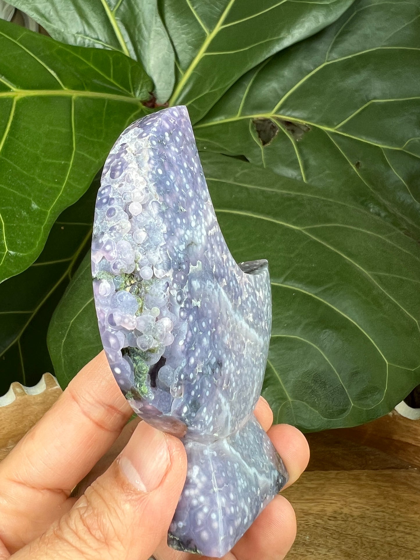 Grape Agate Moon