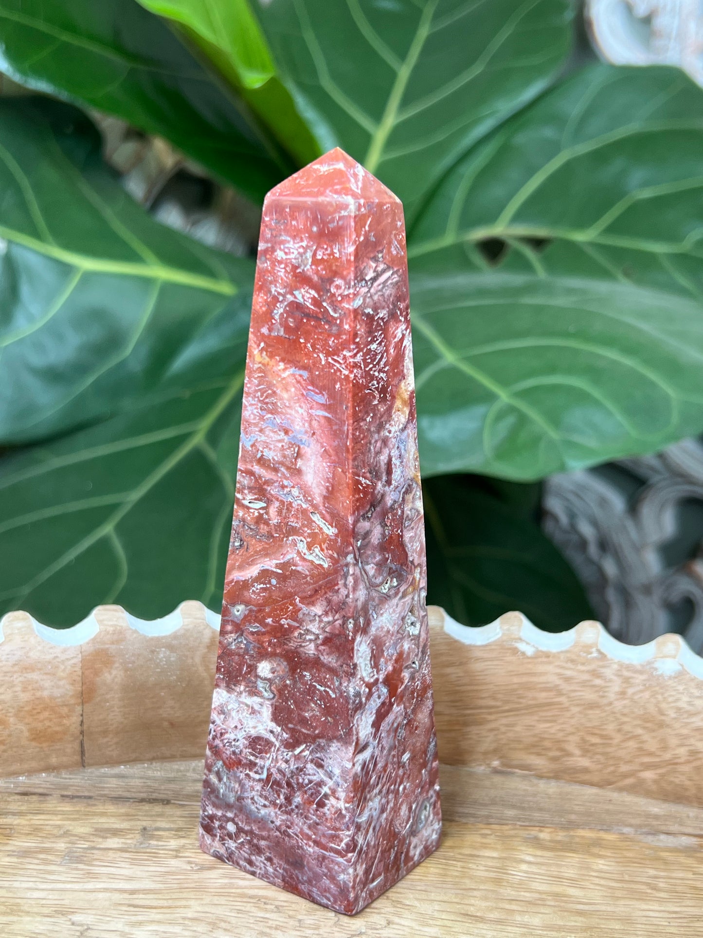 Red Scenic Jasper